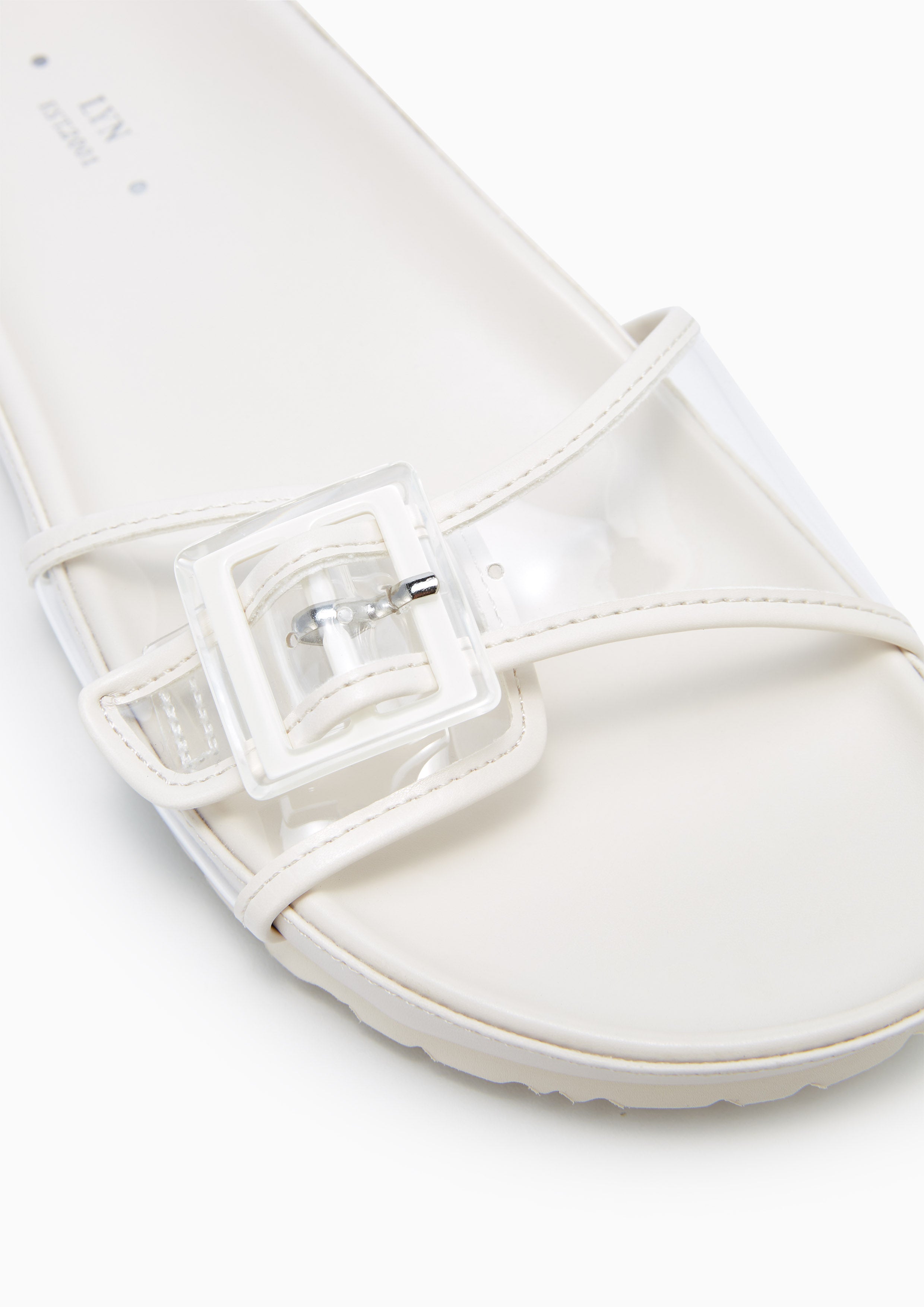 Play Flat Sandals Ivory