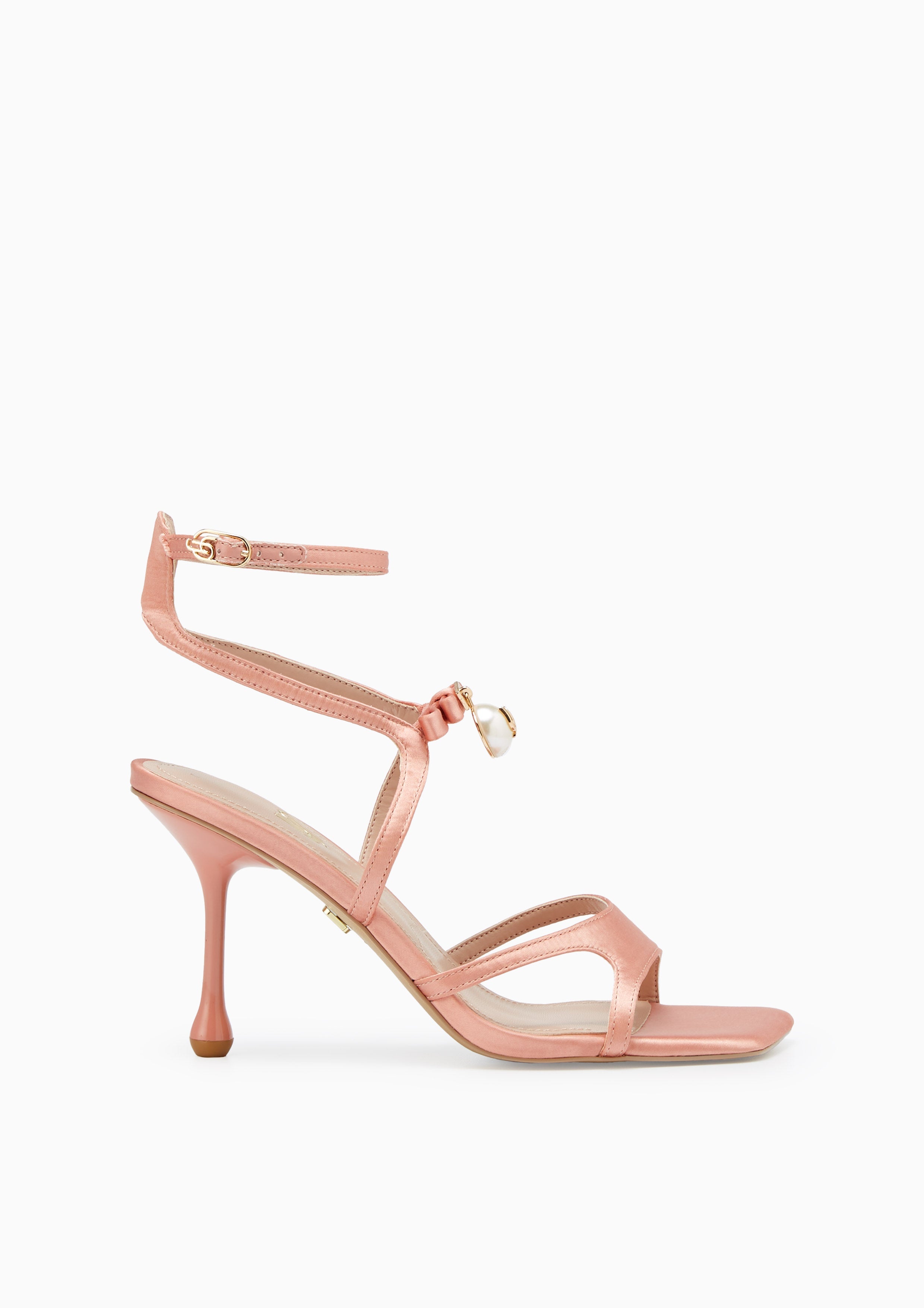 Mula Satin Infinite Sandals Pink - Lyn TH