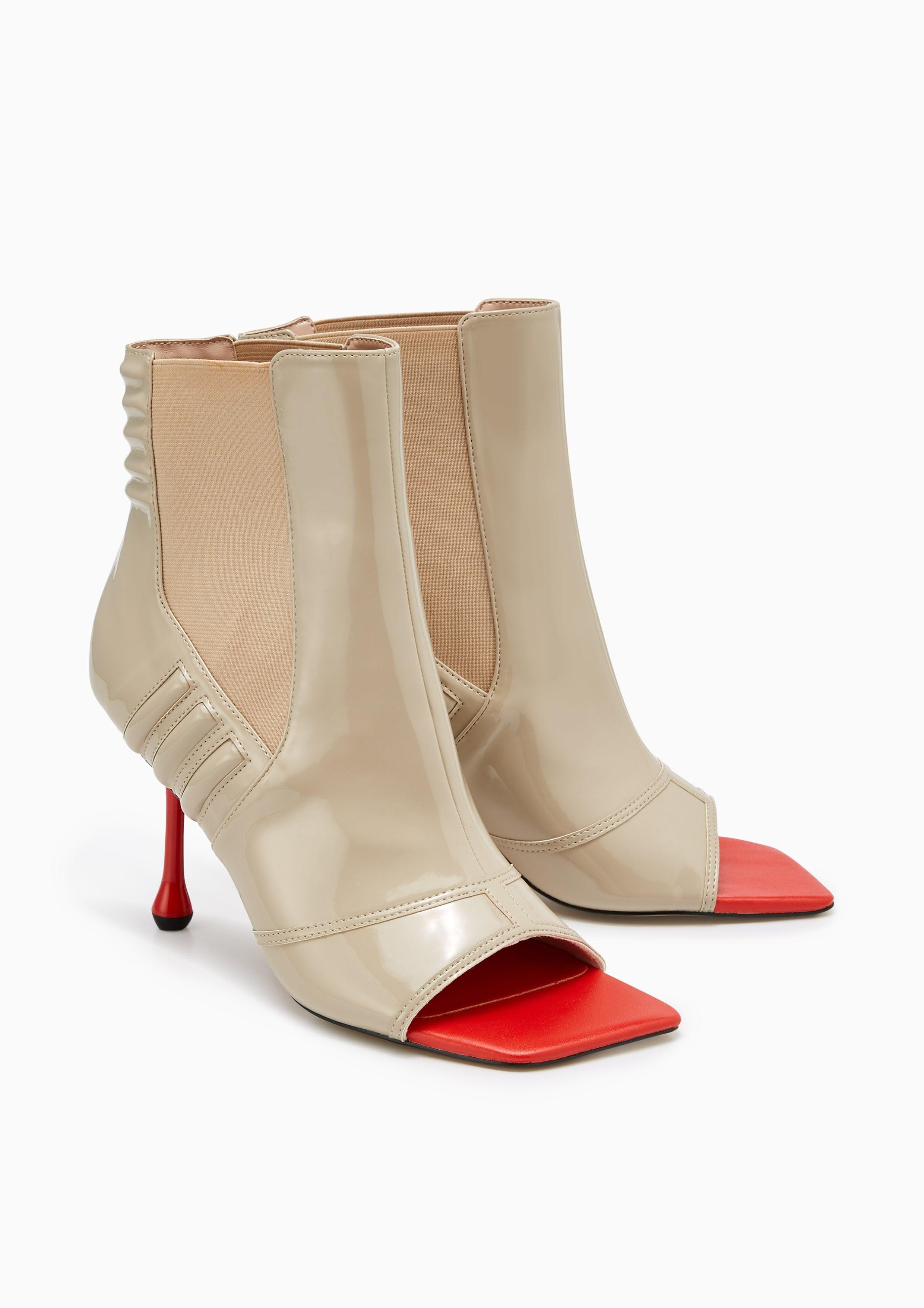 Mika High Heel Boots Beige