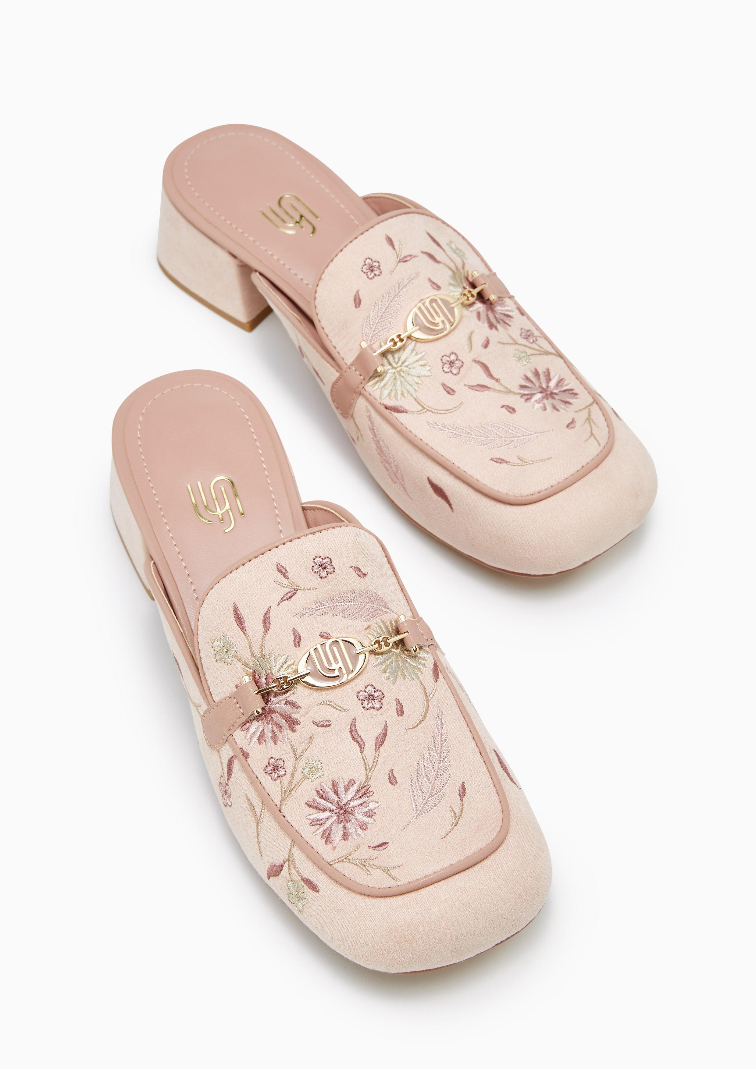 Monroe Heel Loafers Infinite Light Pink