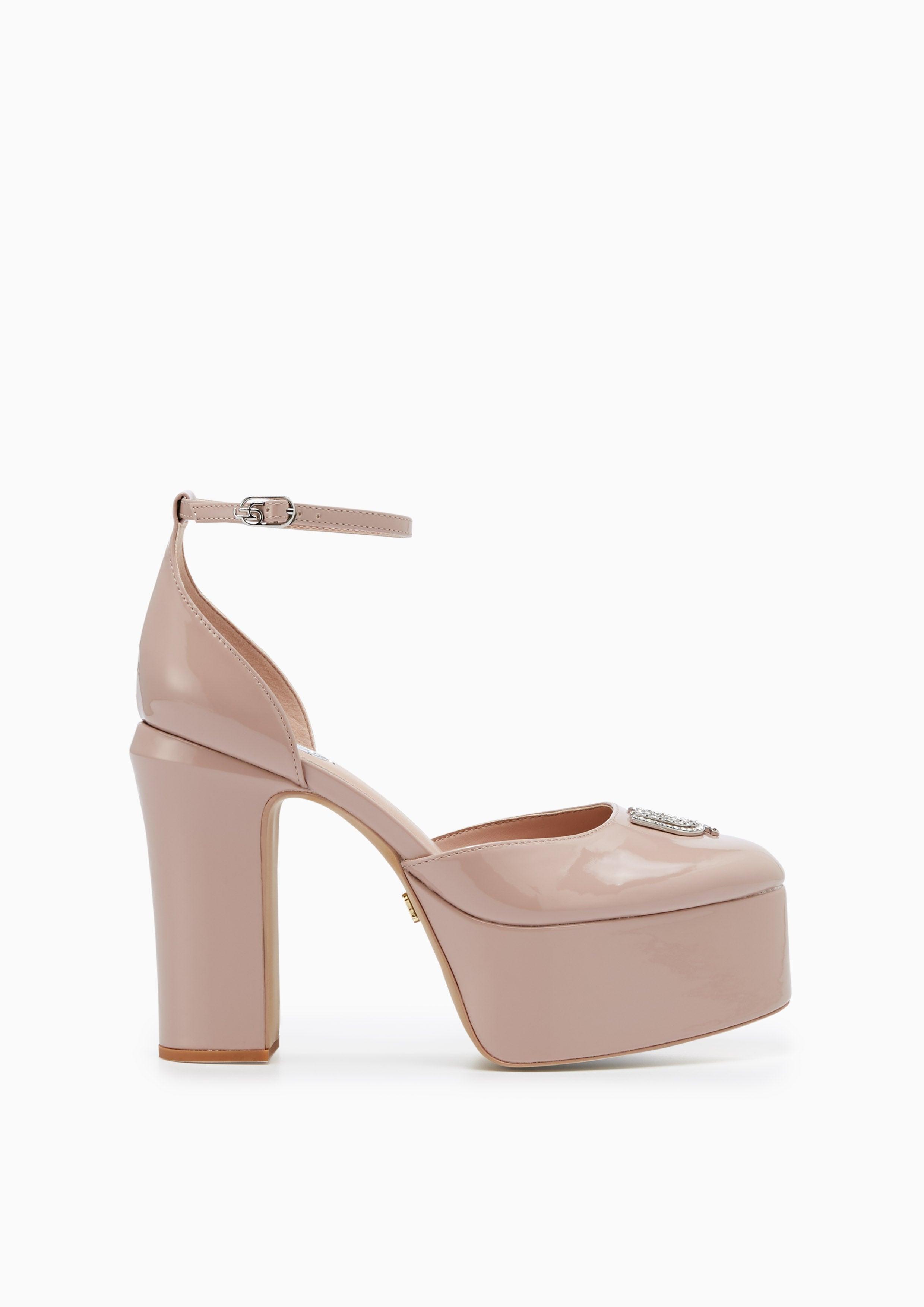 Newel Infinite Platform High Heels Nude