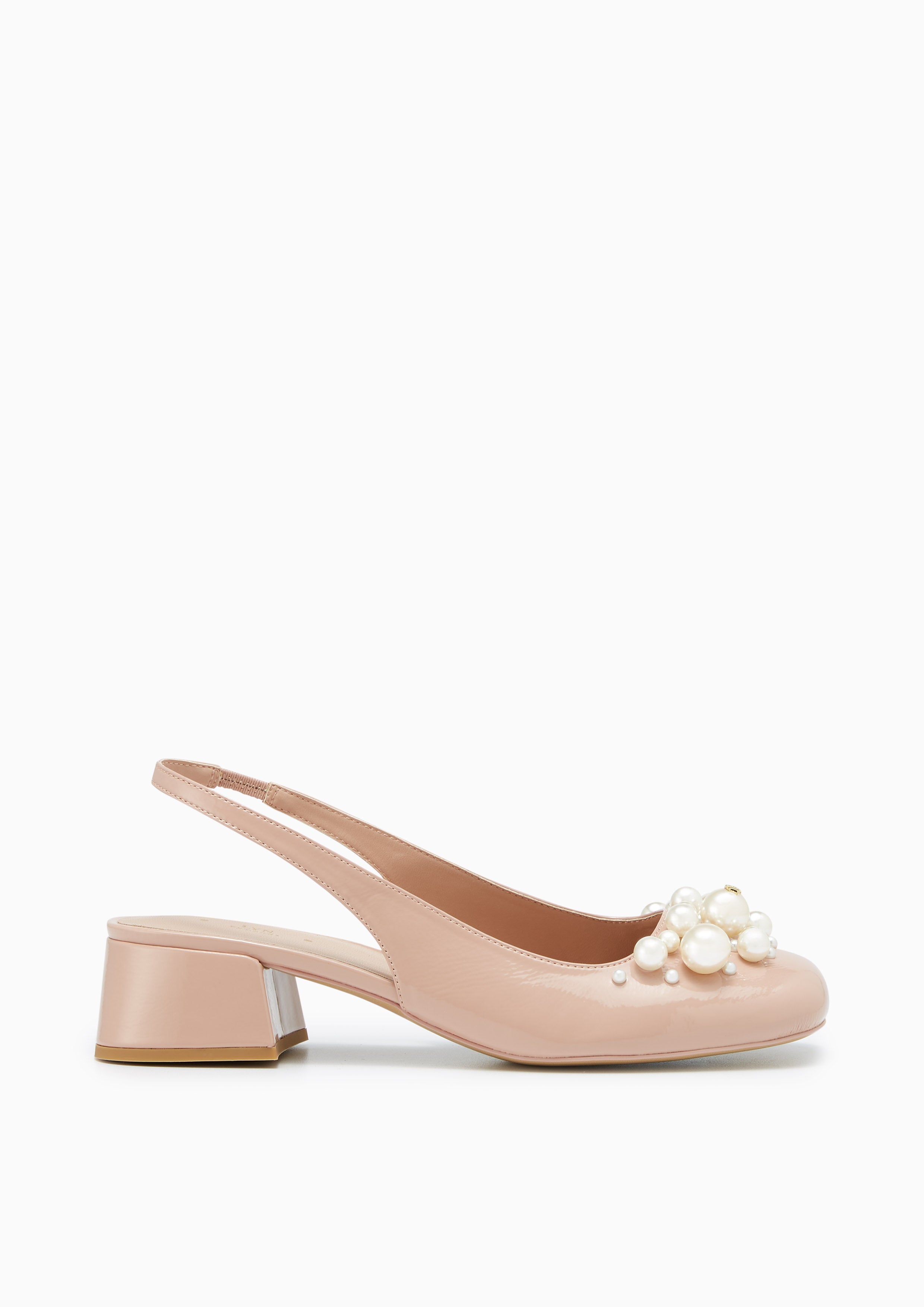 Melaly Low Heel Slingbacks Pink - Lyn TH