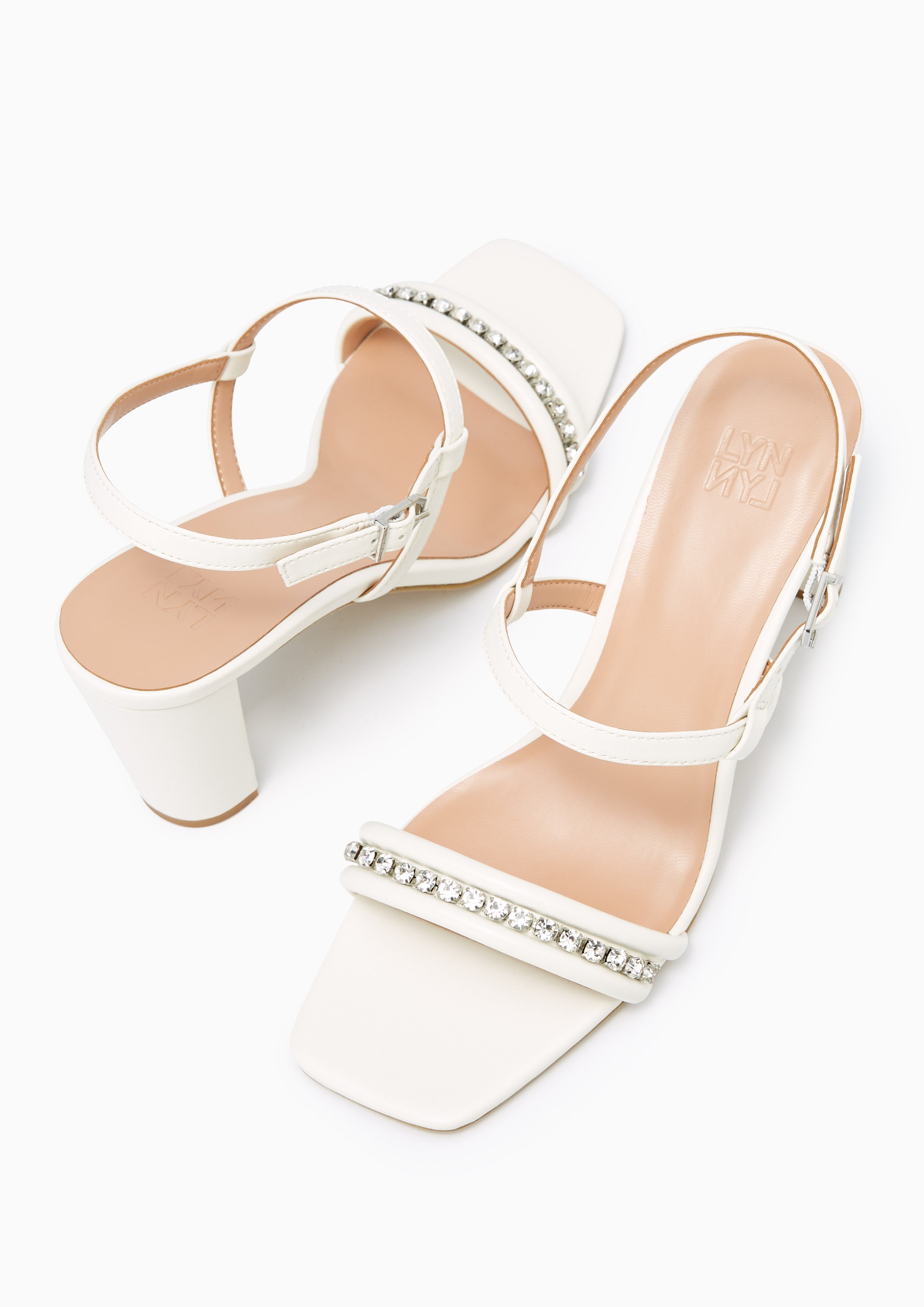 Jira Sandals Ivory - Lyn TH