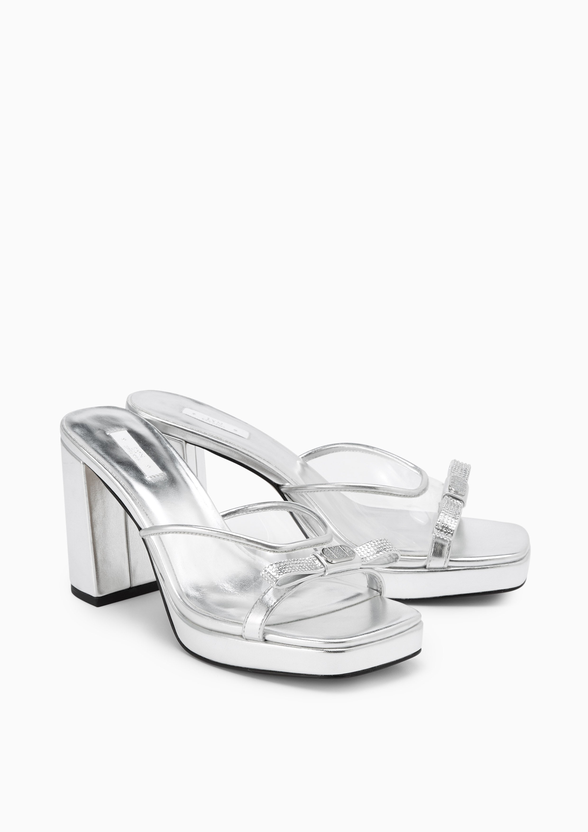 Penna Sandals Silver - Lyn TH