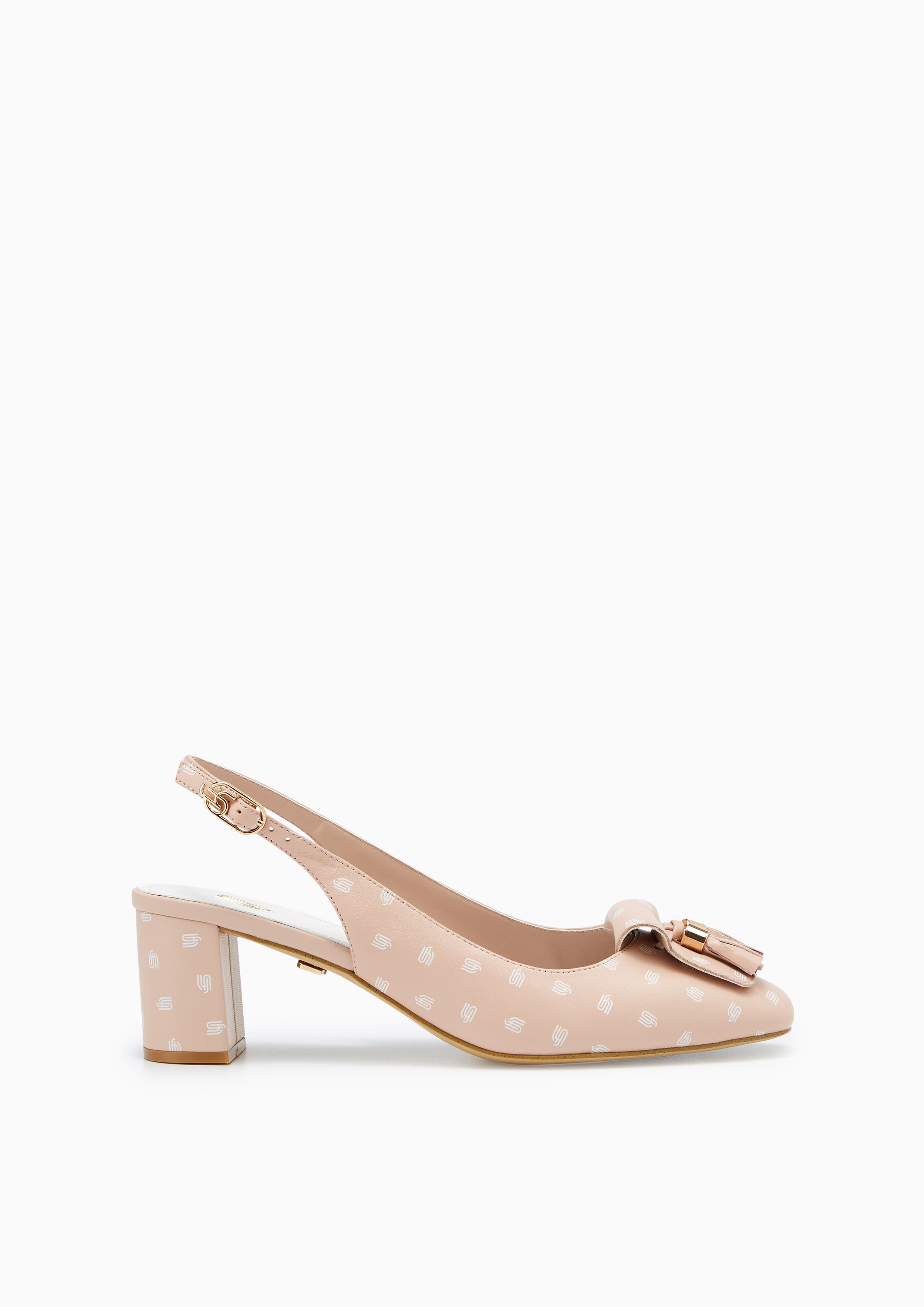 Lulu Inifinite Mid Heel Slingbacks Pink - Lyn TH