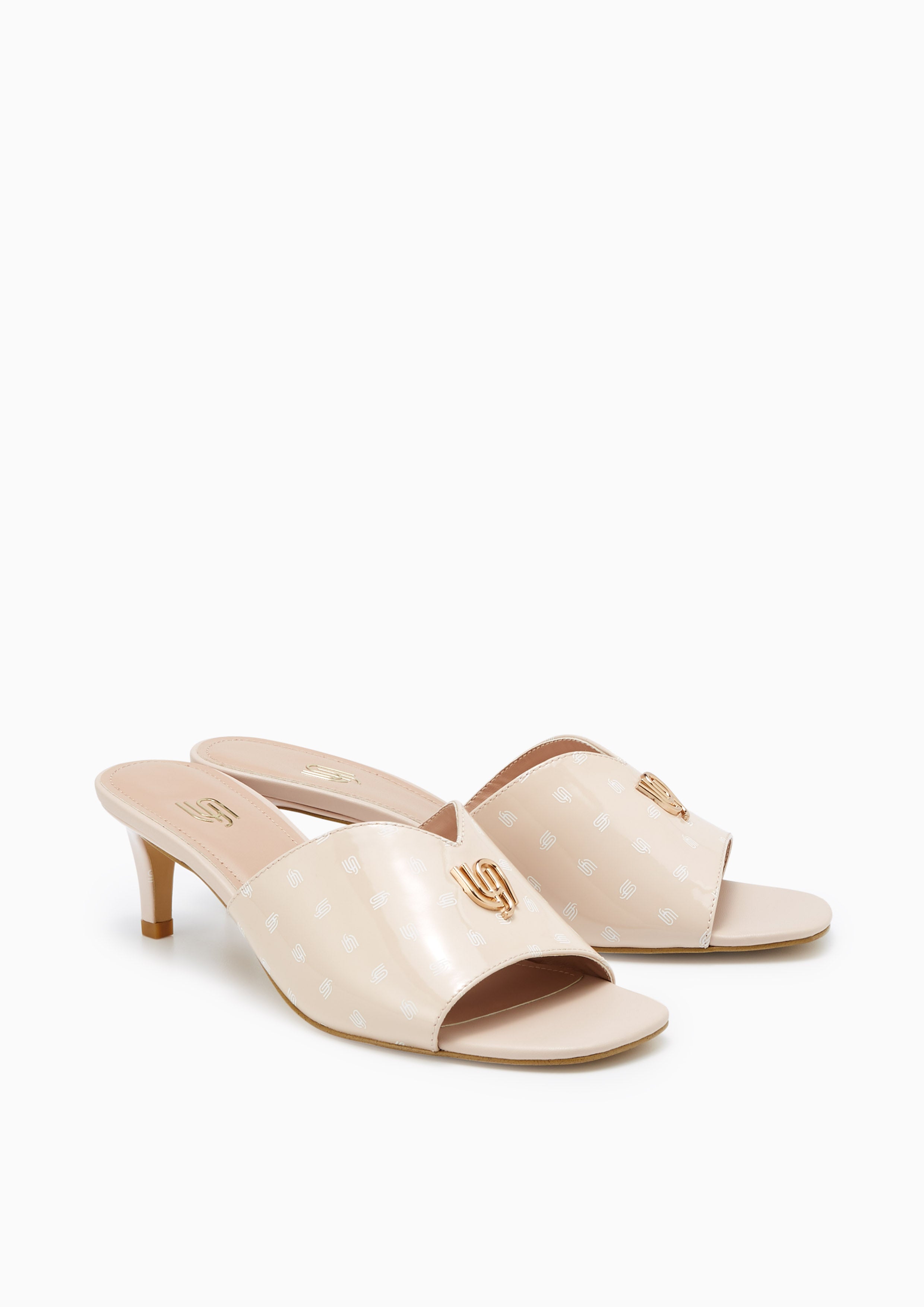 Tay Infinite Low Heel Sandals Light Pink - Lyn TH