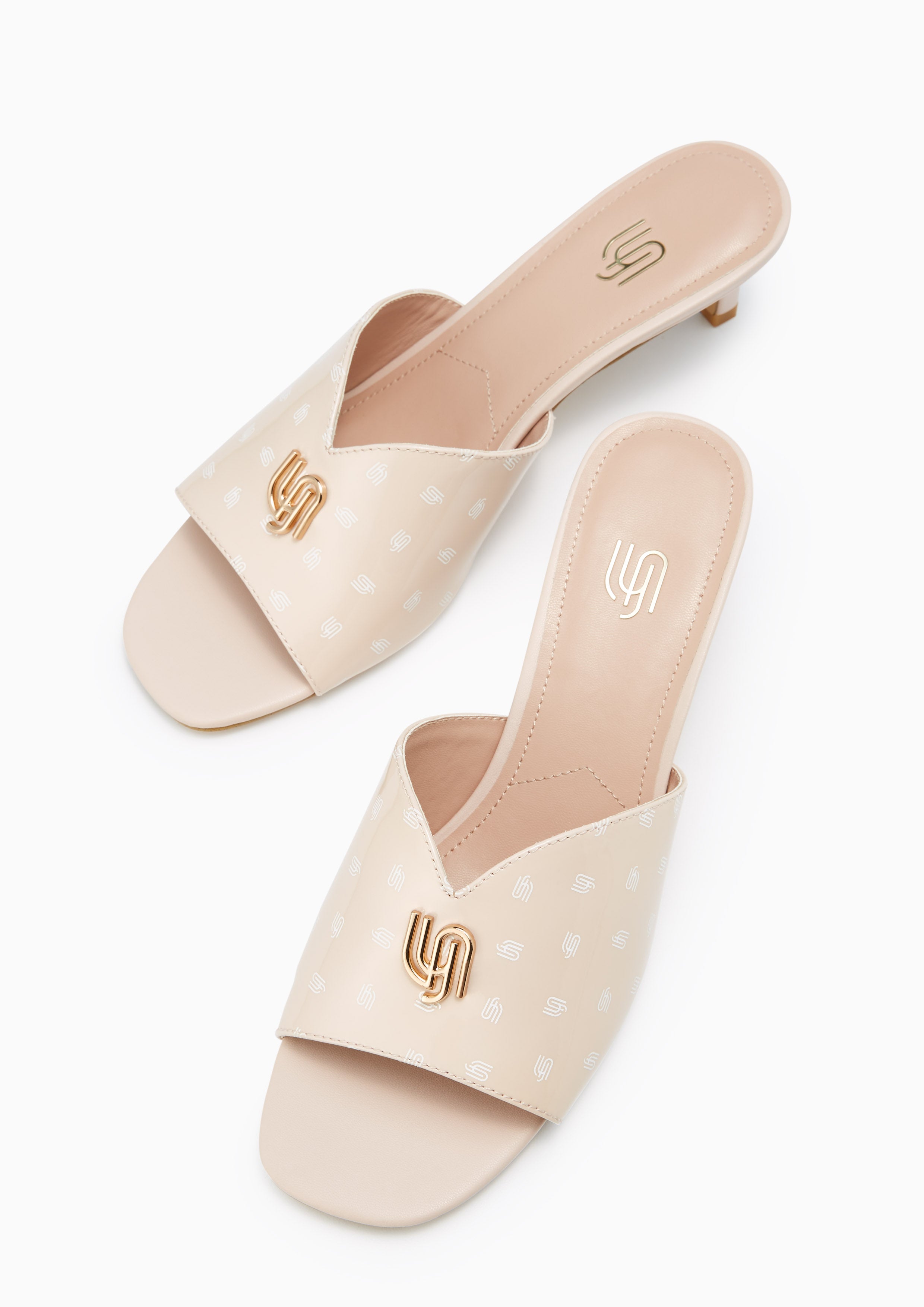 Tay Infinite Low Heel Sandals Light Pink - Lyn TH