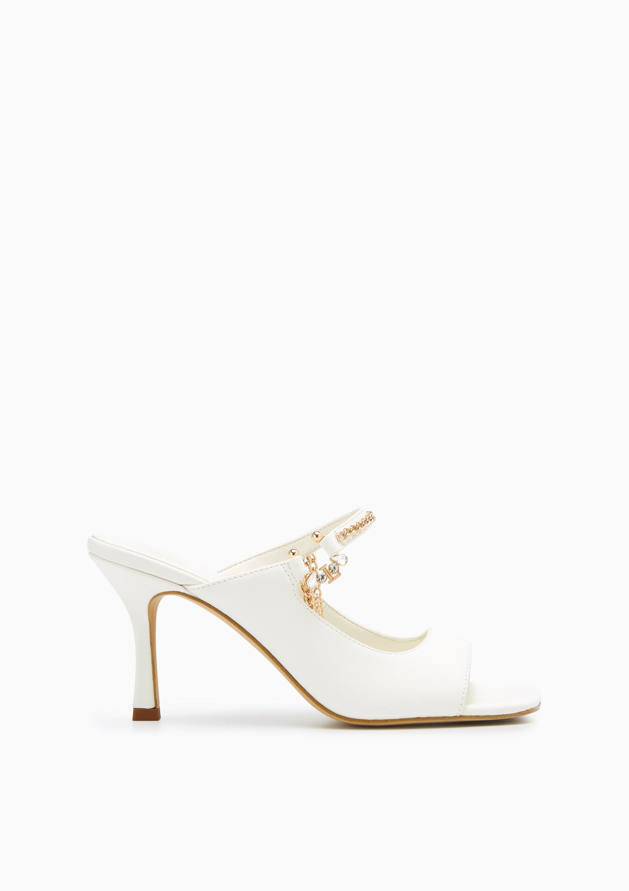 Breeze High Heels White