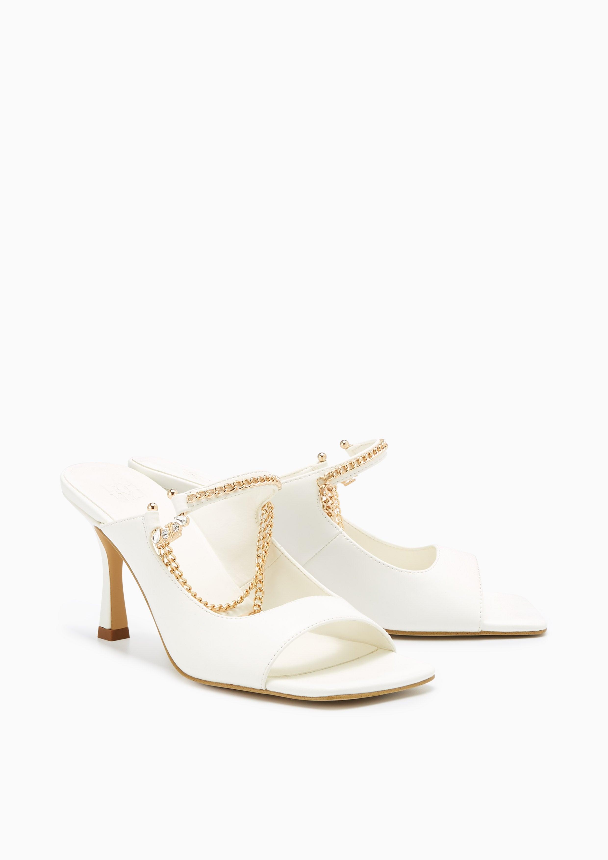 Breeze High Heels White