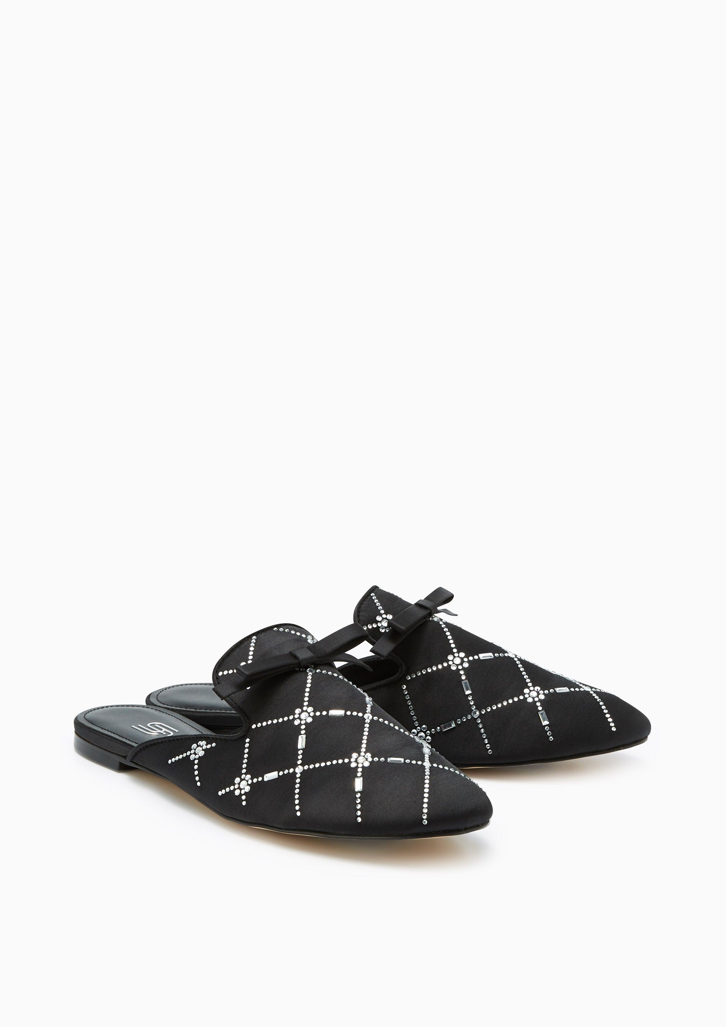 Komi Infinite Flat Sandals Black