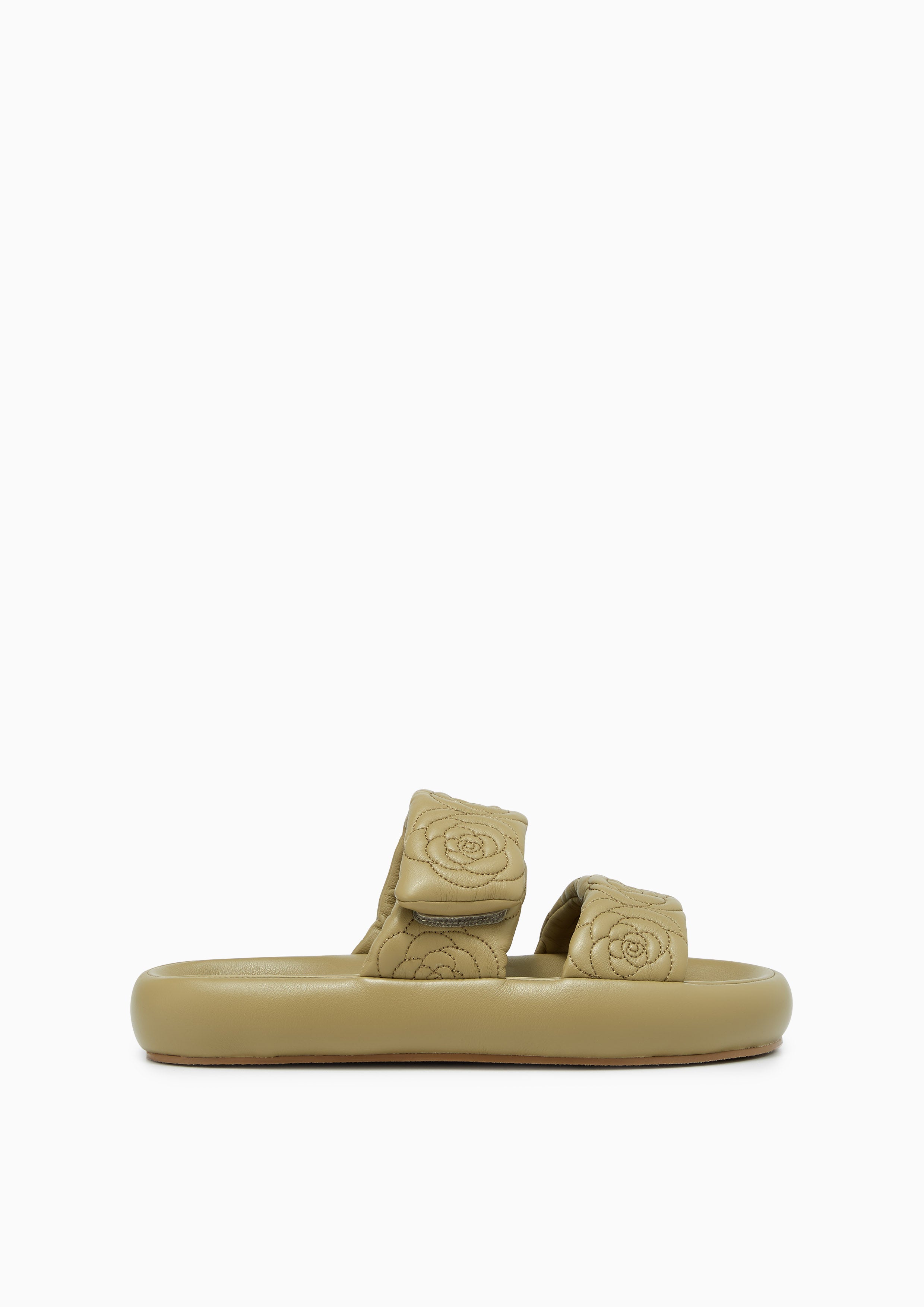 Benji Flat Sandals Green - Lyn TH