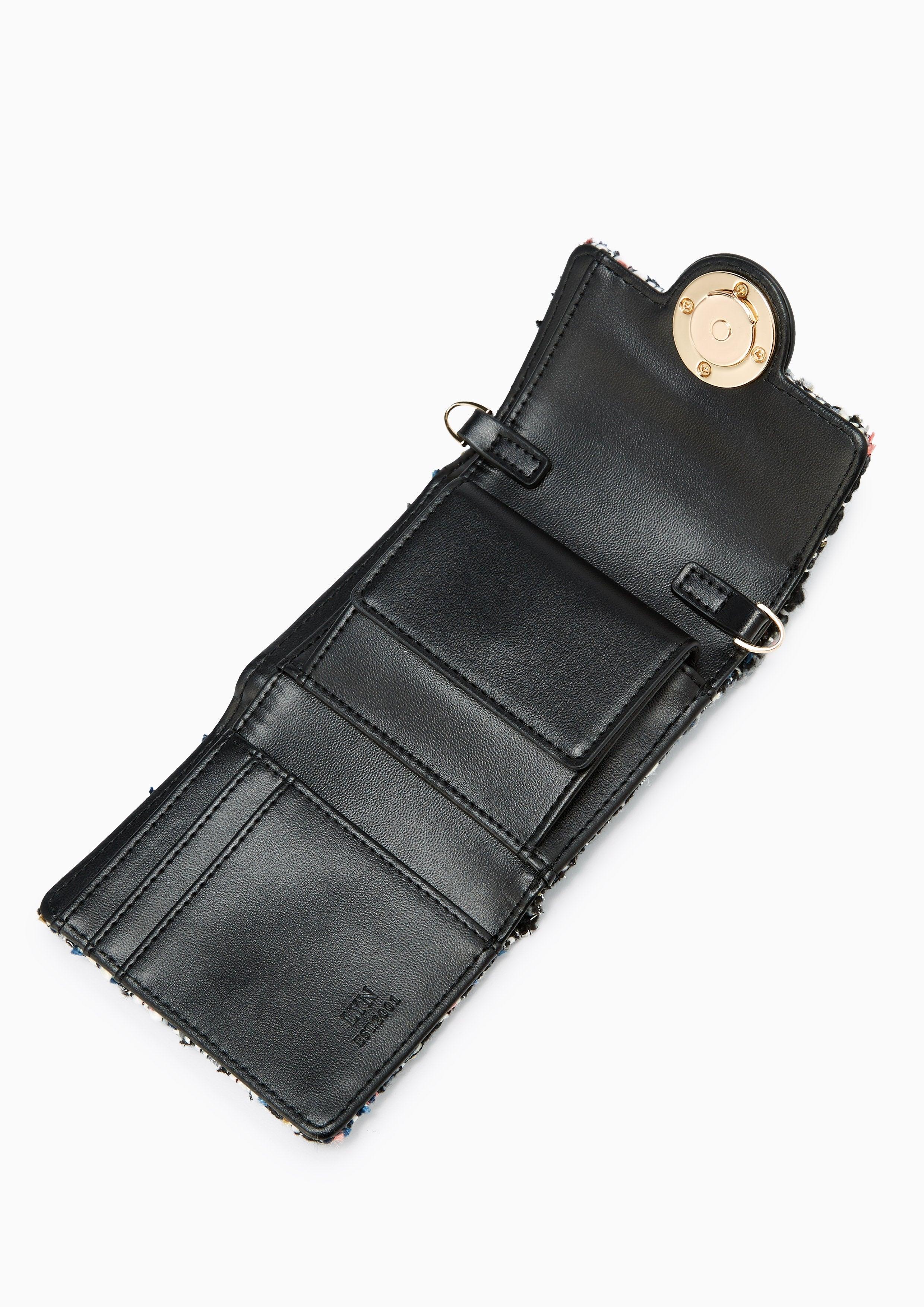 Semona Short Wallet On Chain Black - Lyn TH