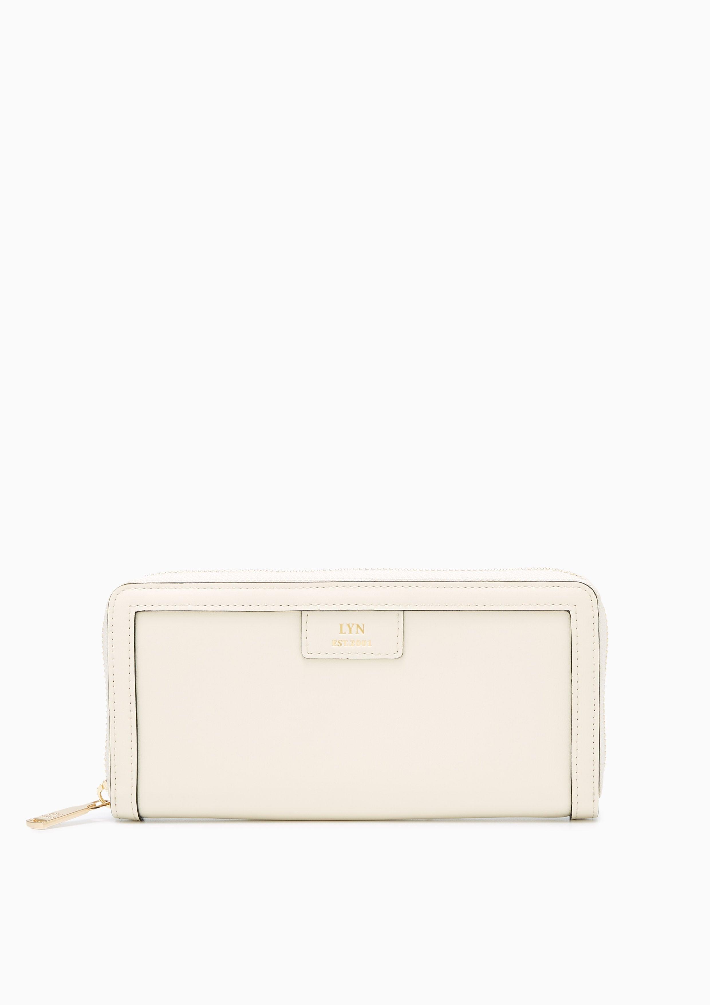 Jocelyn Long Wallet Ivory - Lyn TH