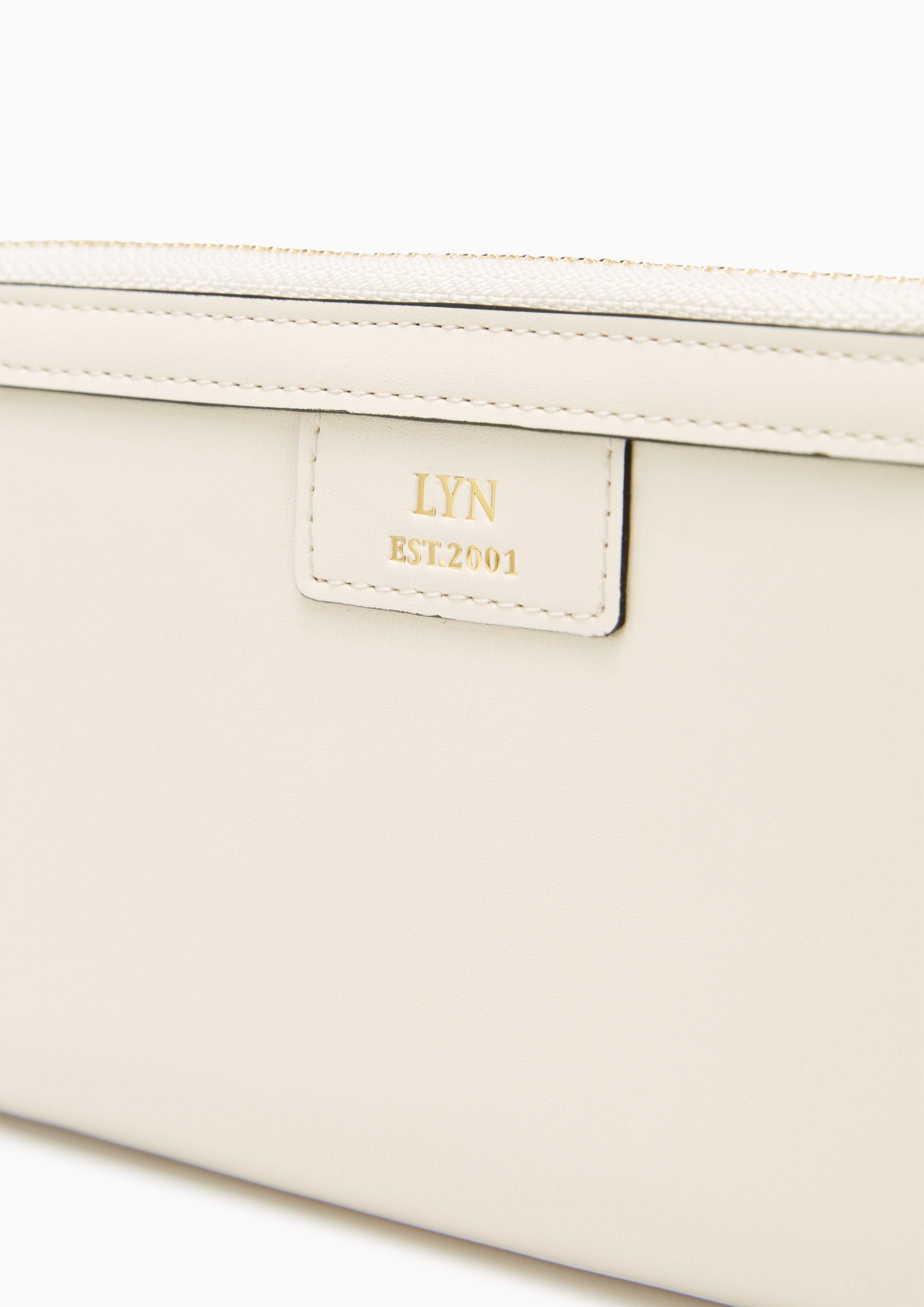 Jocelyn Long Wallet Ivory - Lyn TH