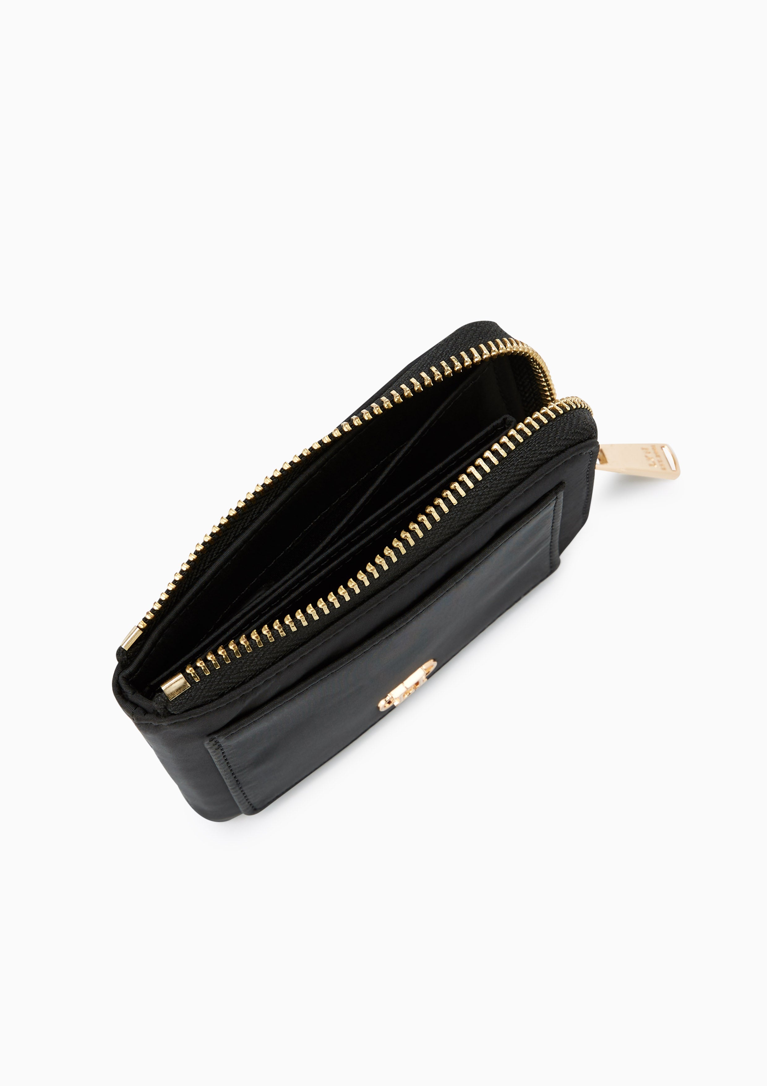 Ren Short Wallet Black - Lyn TH