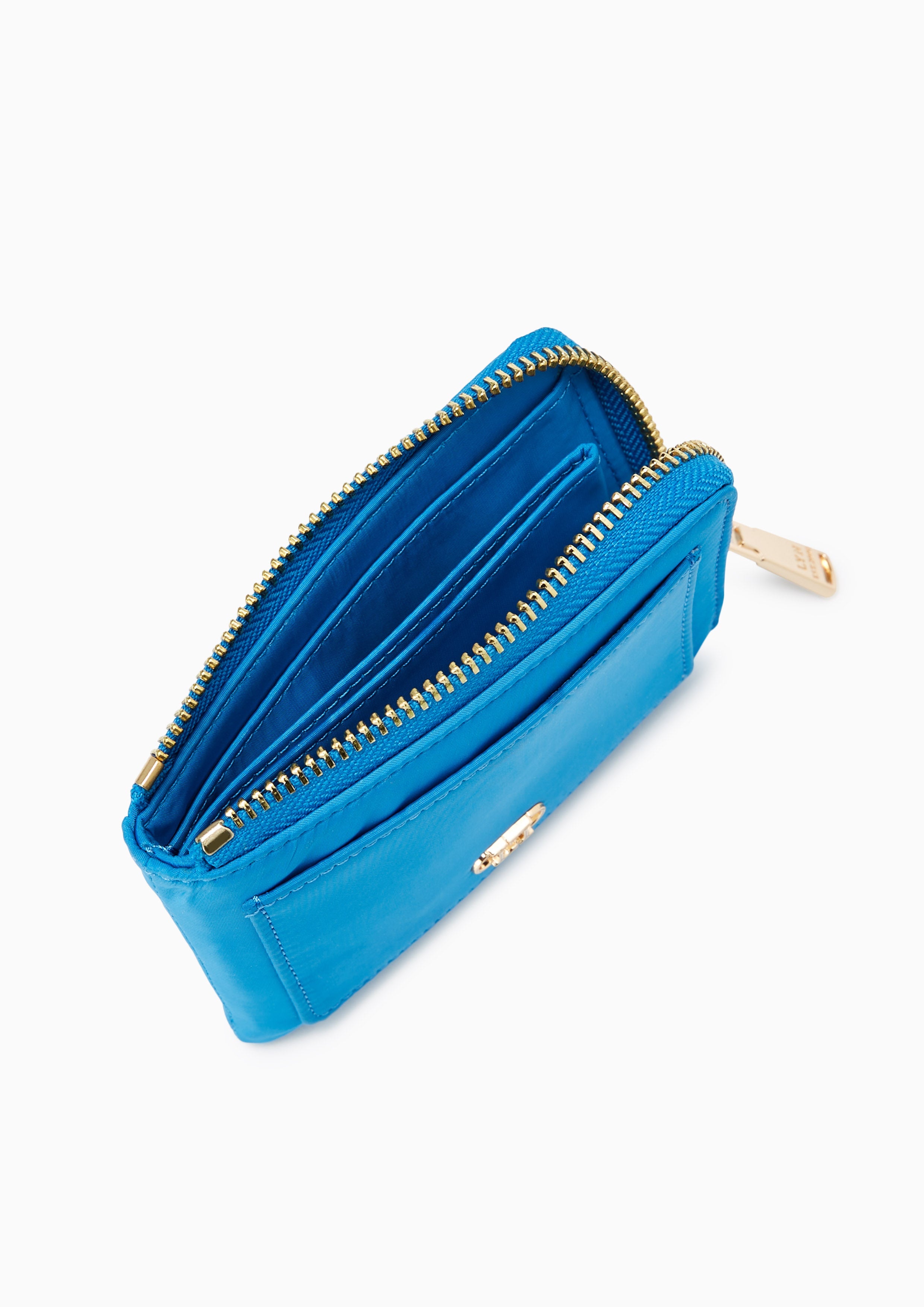 Ren Short Wallet Blue - Lyn TH