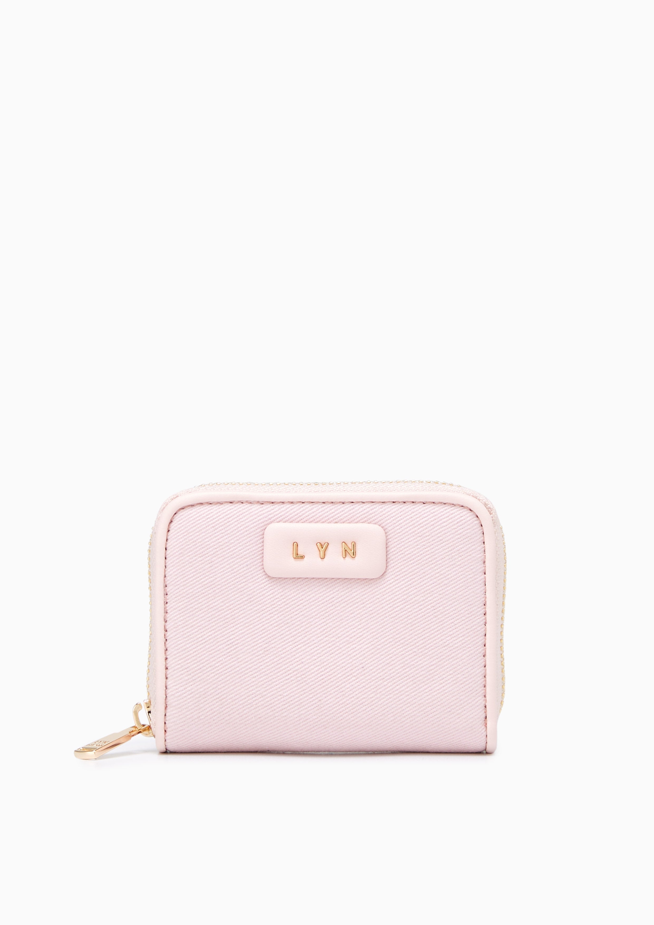 Lora Zip Short Wallet Light Pink - Lyn TH