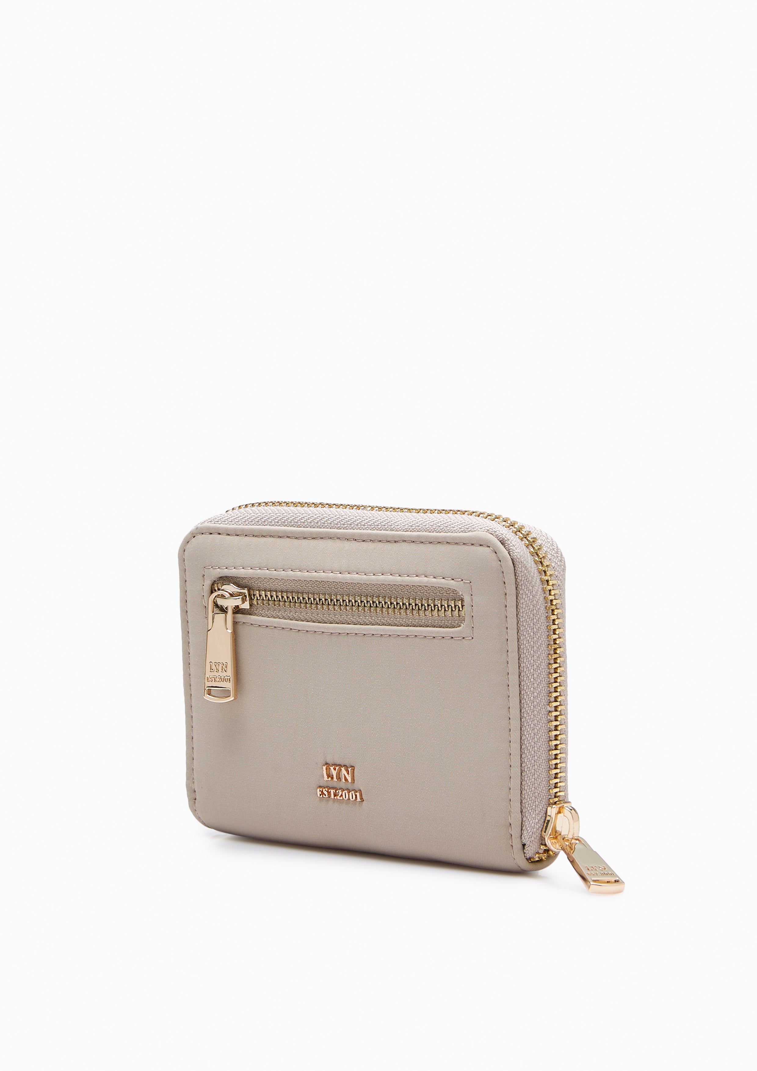 Bimmy Short Wallet Beige - Lyn TH