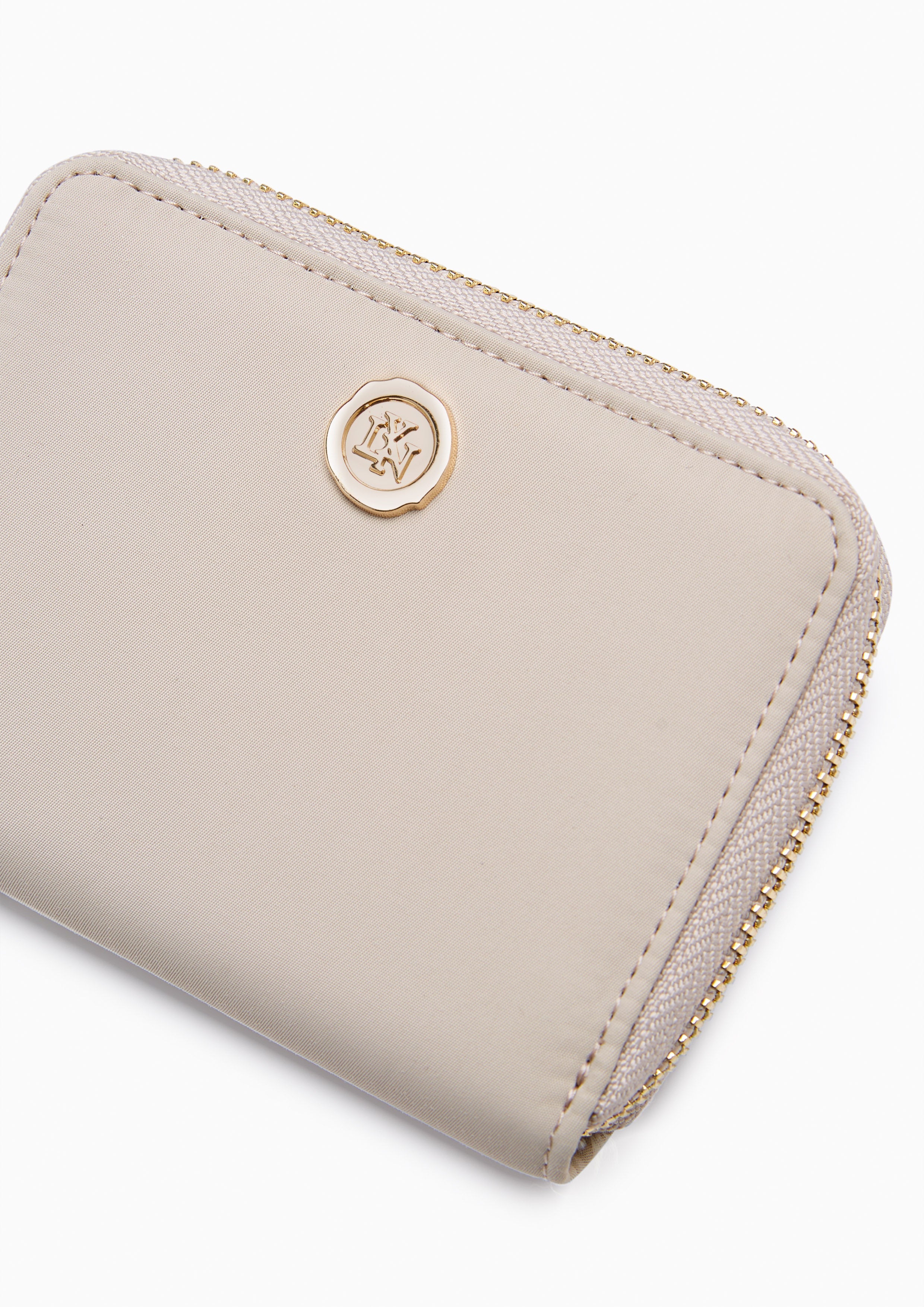 Bimmy Short Wallet Beige - Lyn TH