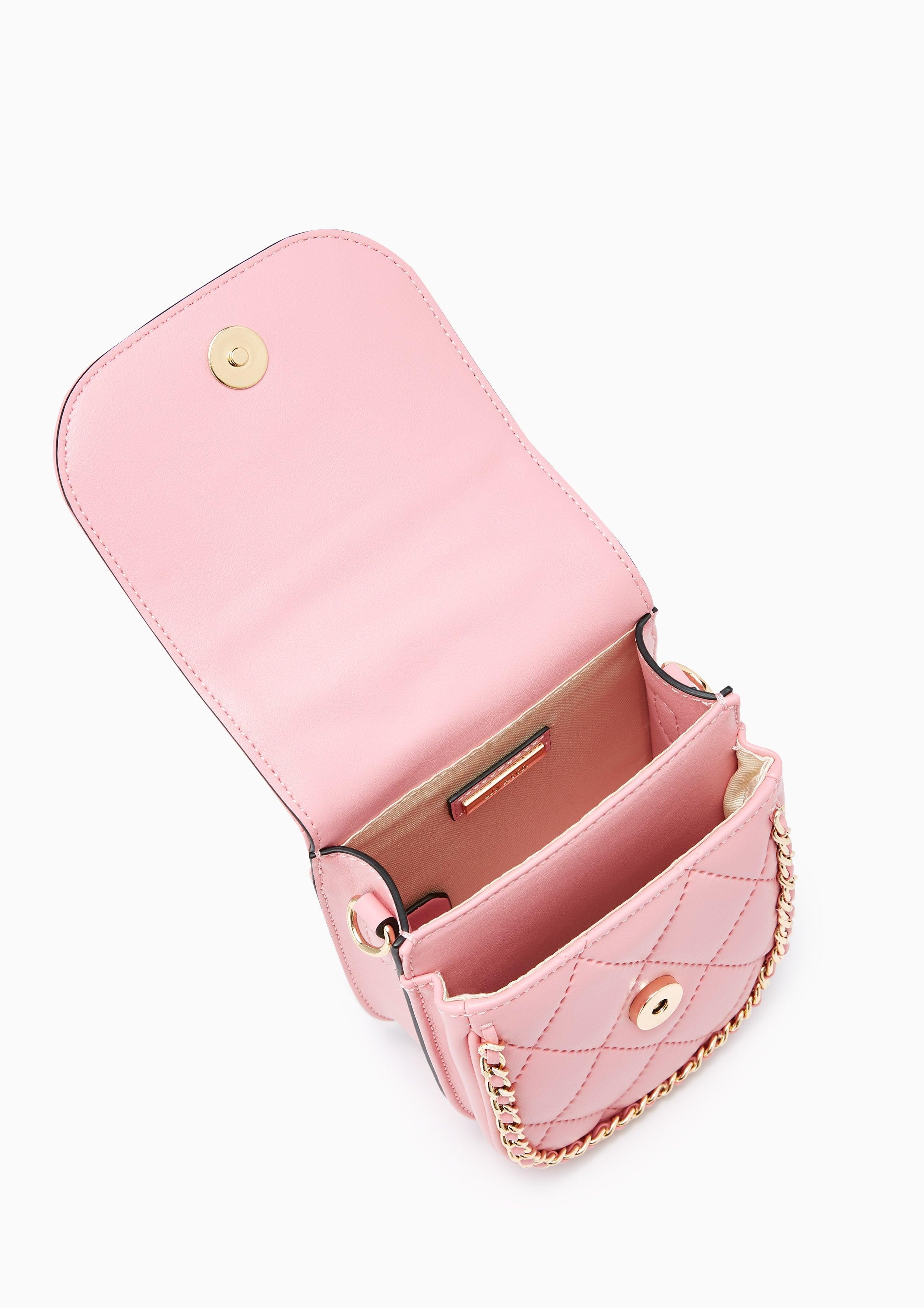 Emma Mini Wallets On Chain Pink - Lyn TH