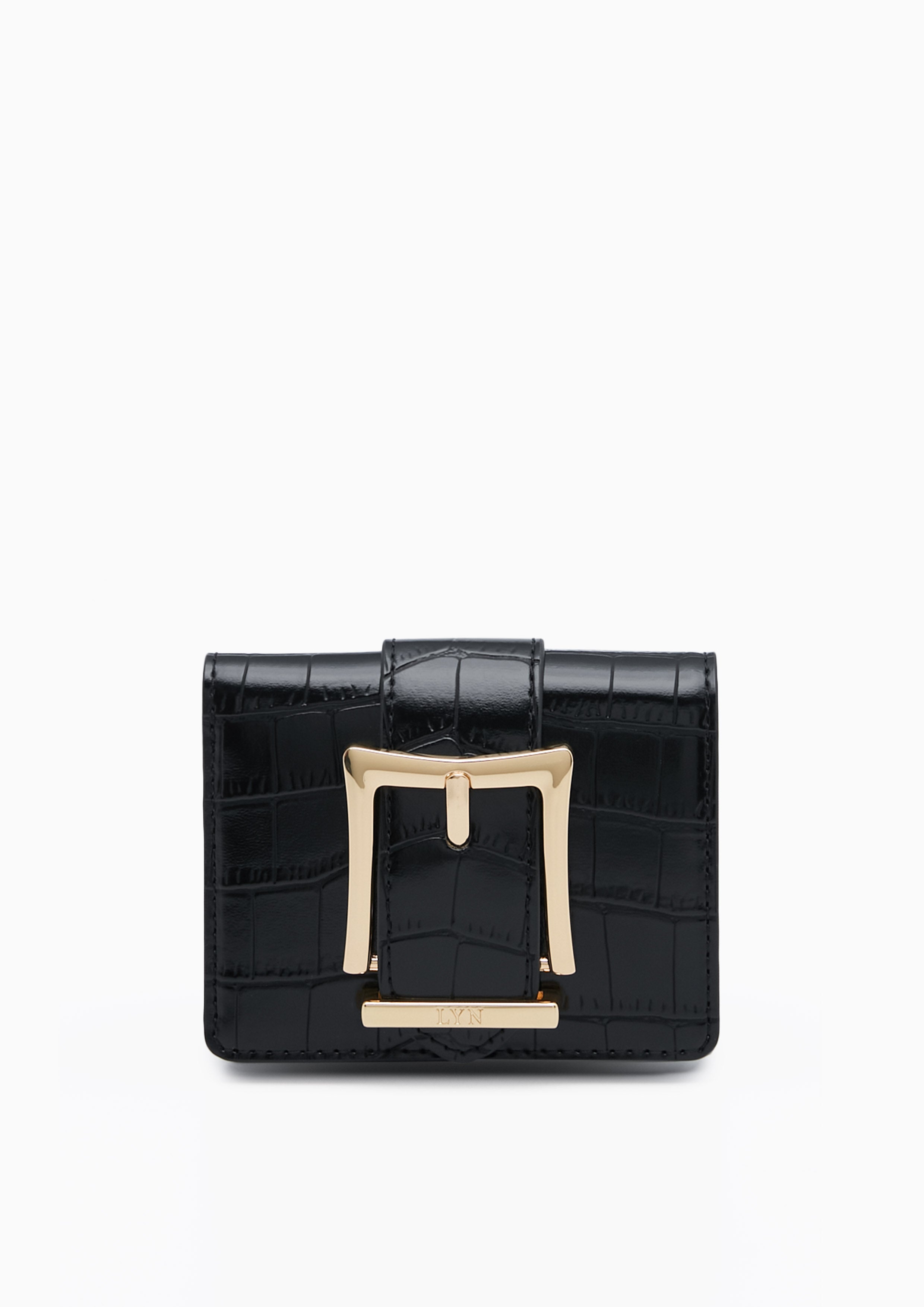 Vivienne Short Wallet Black - Lyn TH