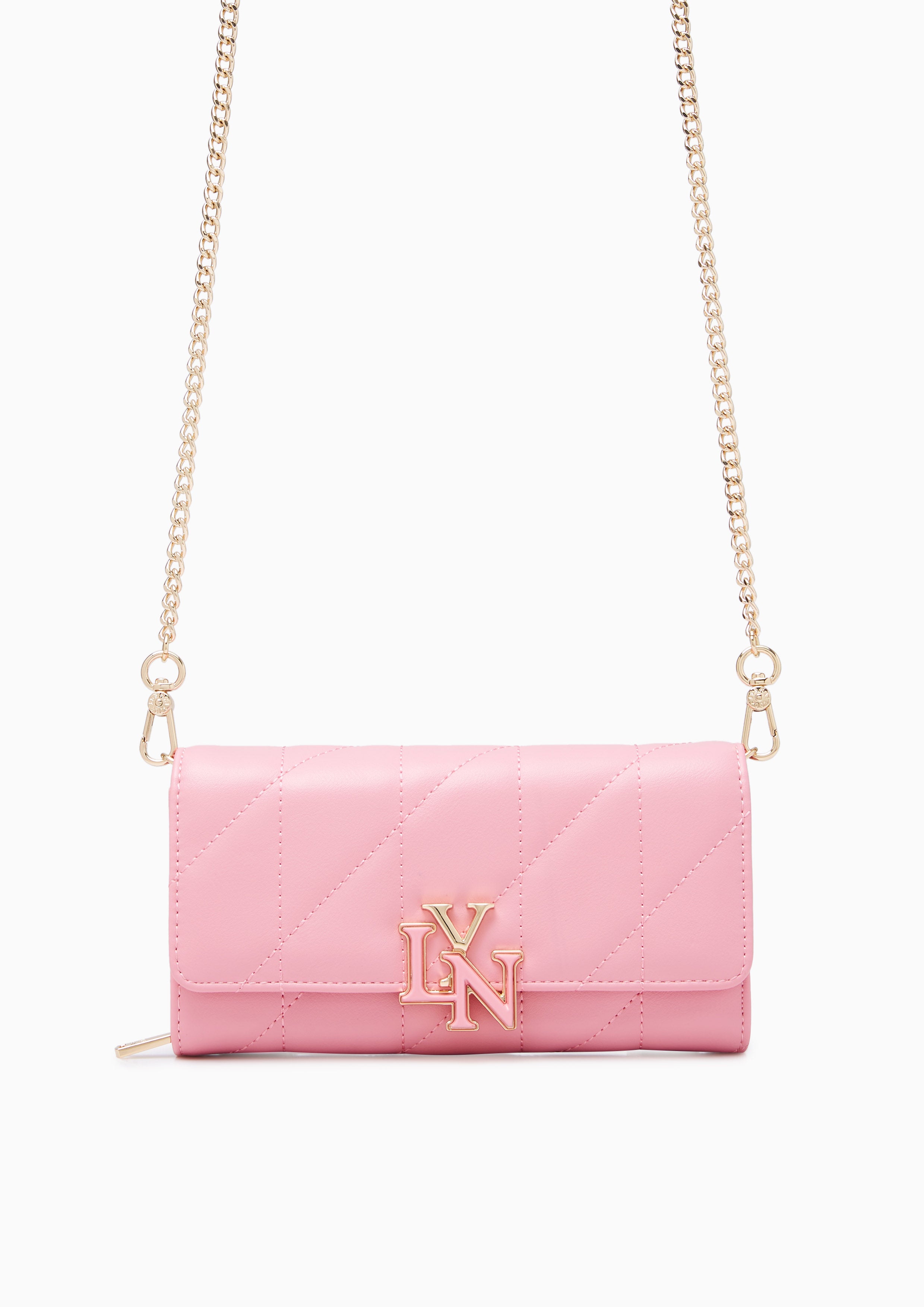 New Gastonia Wallet On Chain Pink - Lyn TH