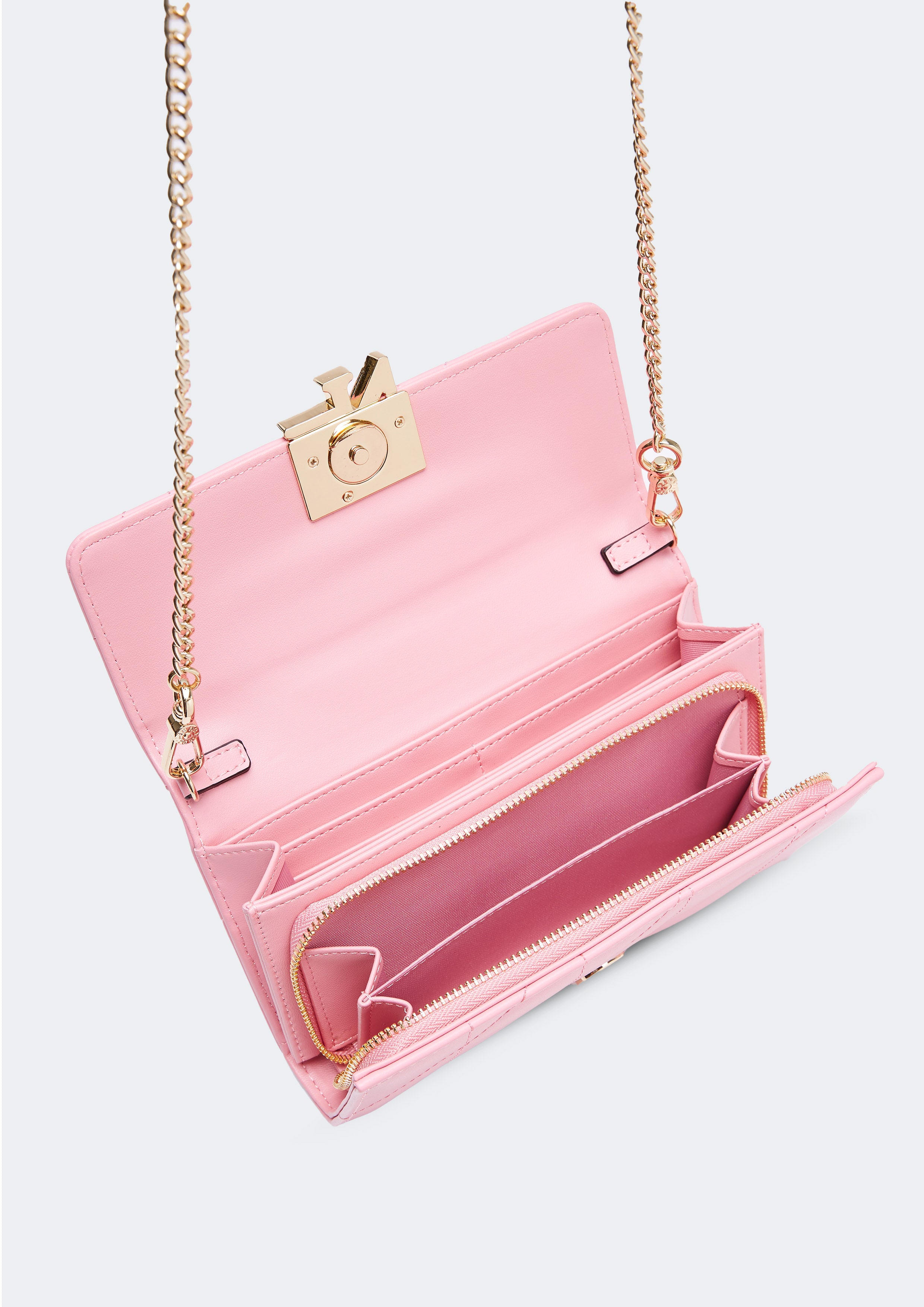 New Gastonia Wallet On Chain Pink - Lyn TH