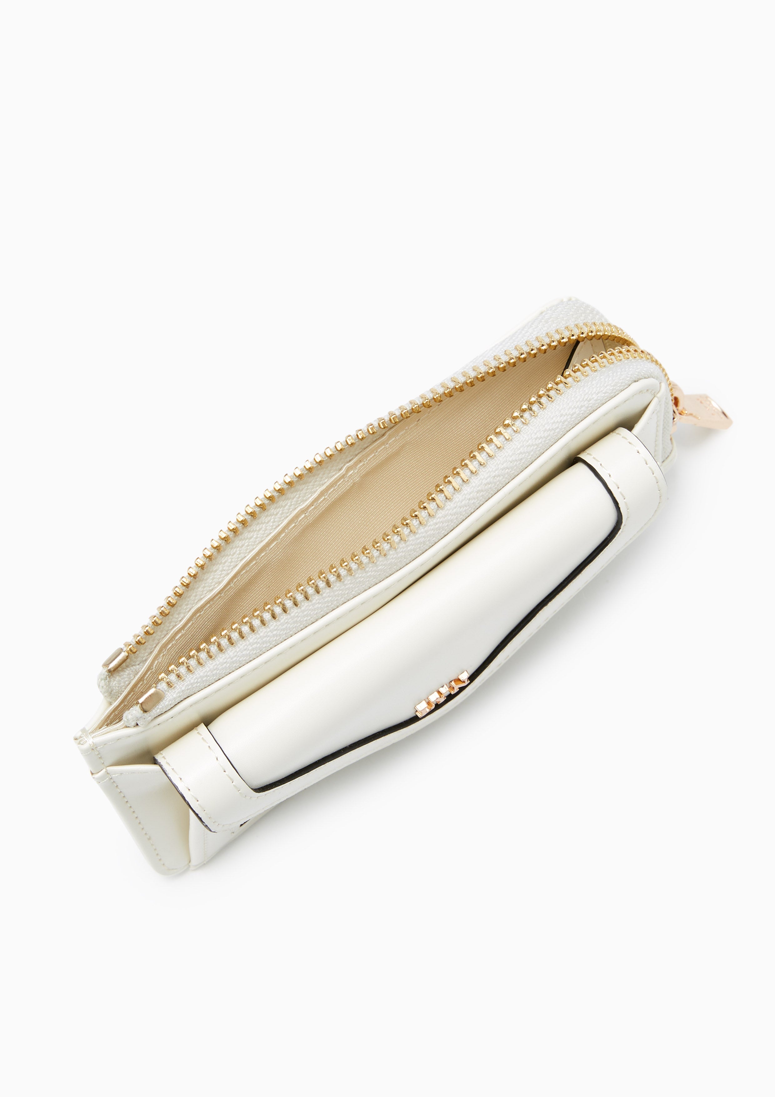 Muda Card Holder Short Wallet Ivory - Lyn TH