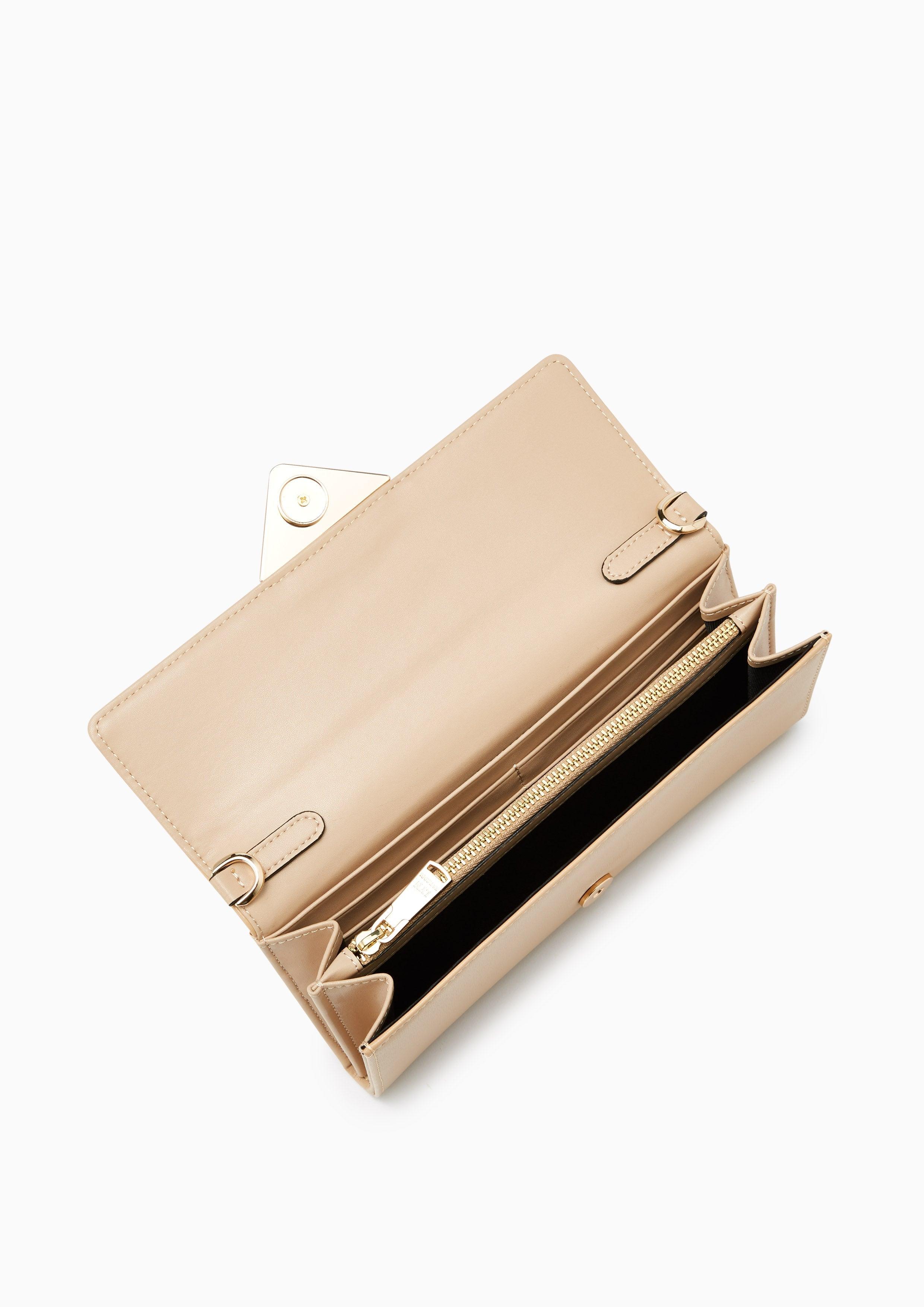 Trangle Wallet On Chain Beige - Lyn TH