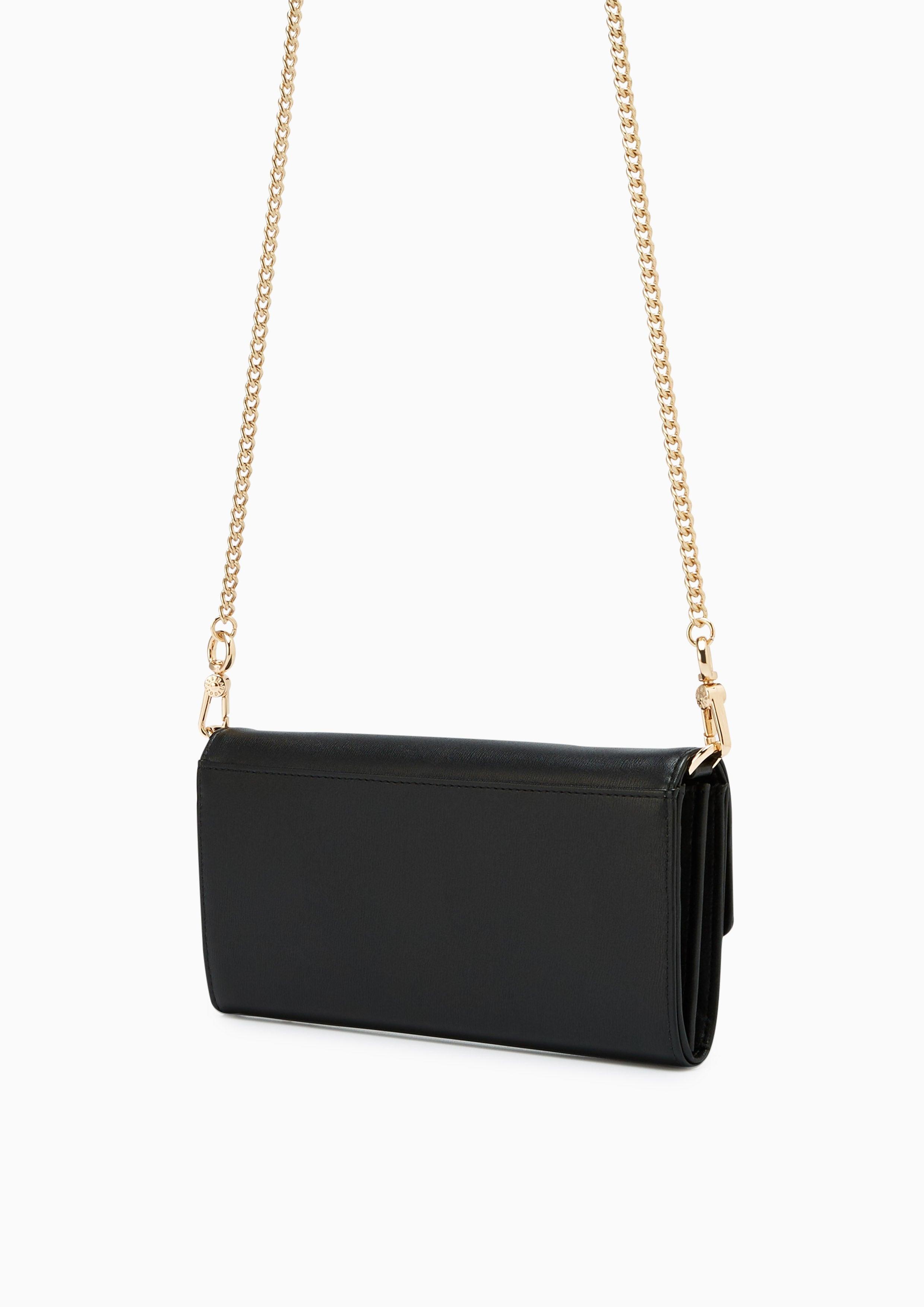 Trangle Wallet On Chain Black - Lyn TH