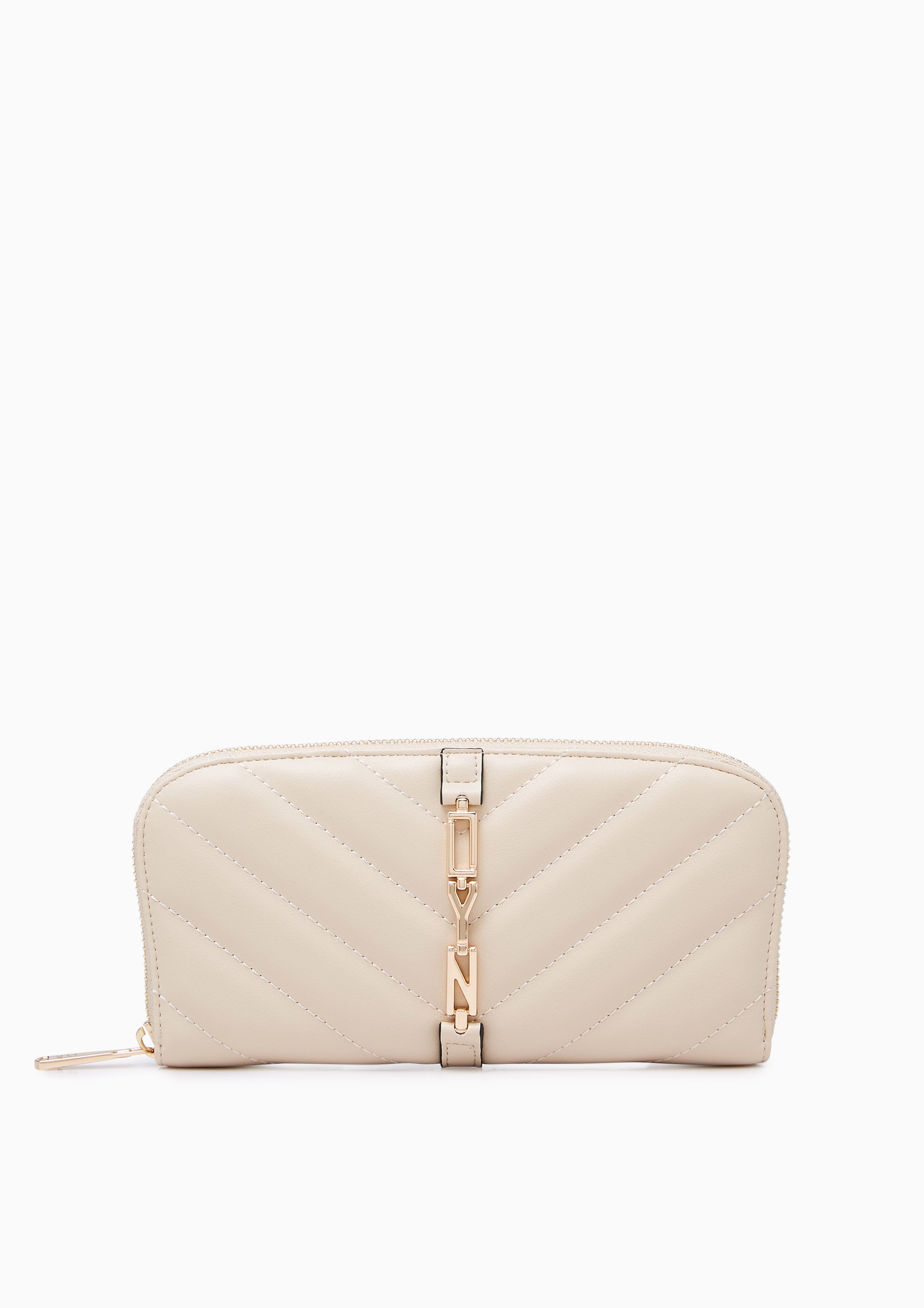 Verni Long Wallet Beige - Lyn TH