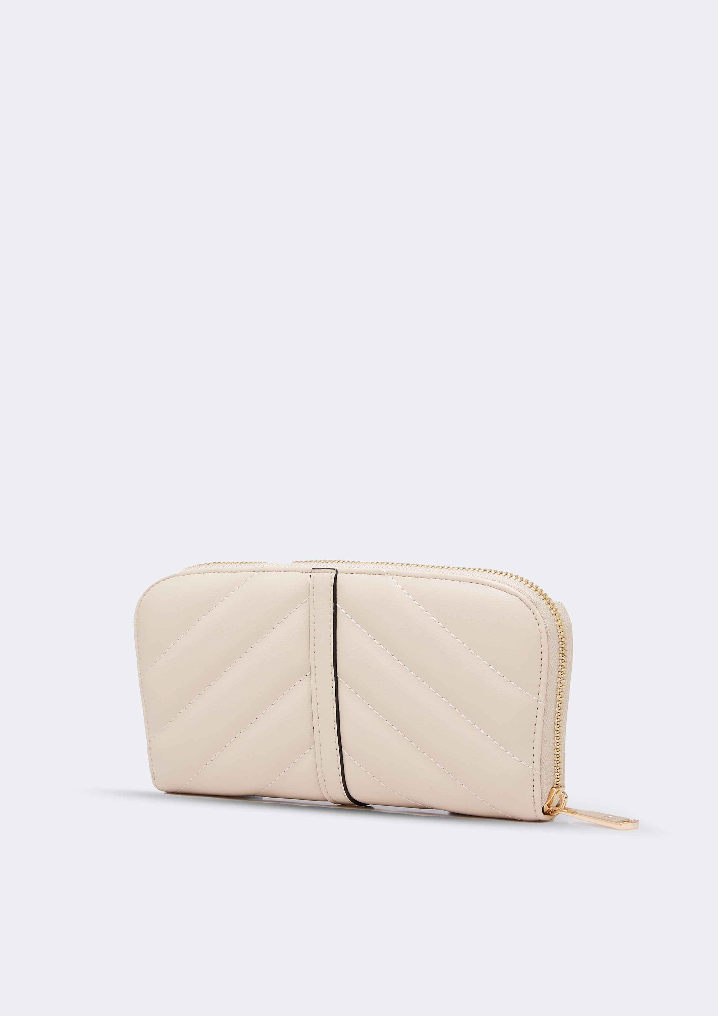 Verni Long Wallet Beige - Lyn TH