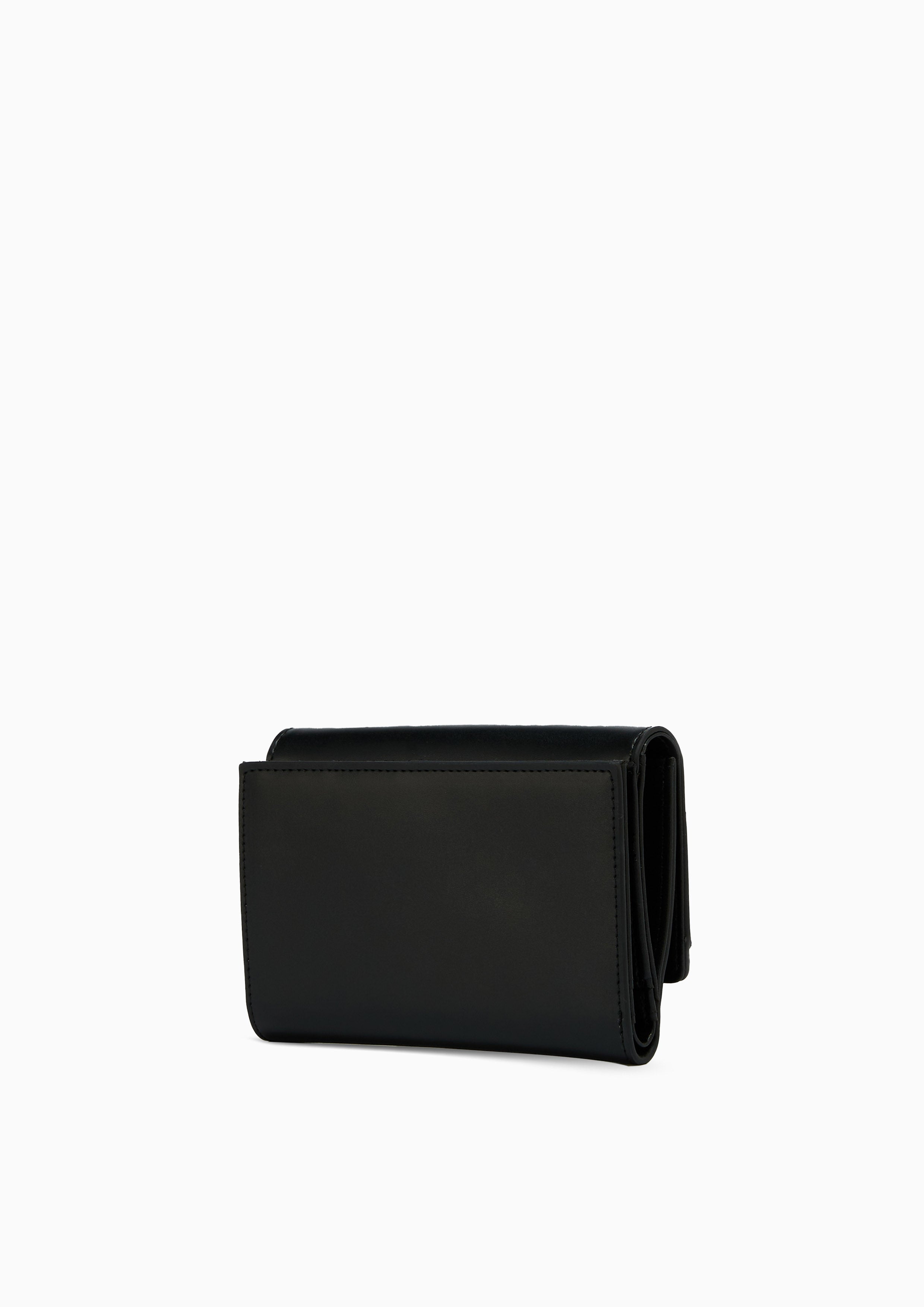 Betty Semi Short Wallet Black - Lyn TH