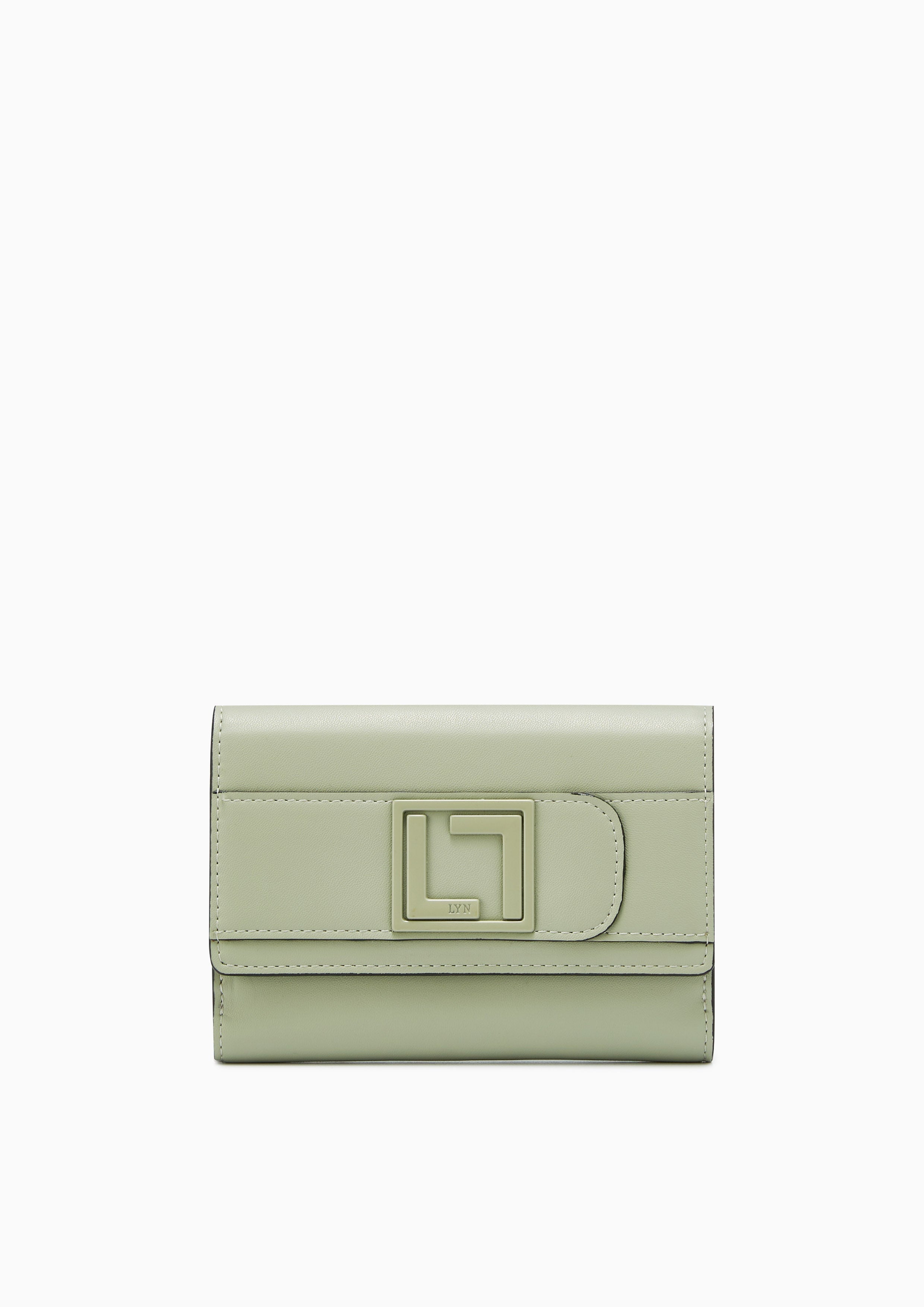 Betty Semi Short Wallet Green - Lyn TH