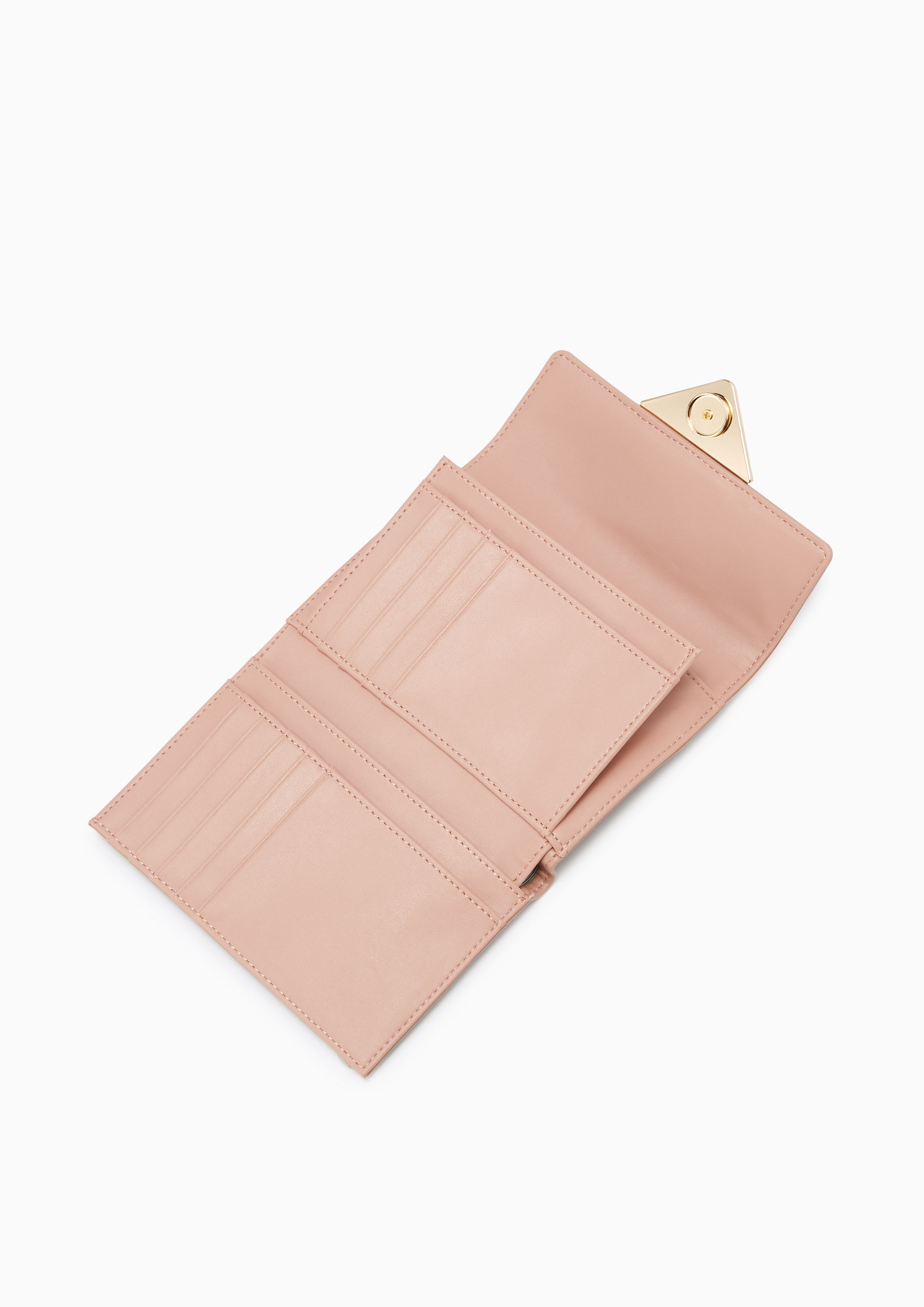 Trangle Short Wallet Pink - Lyn TH