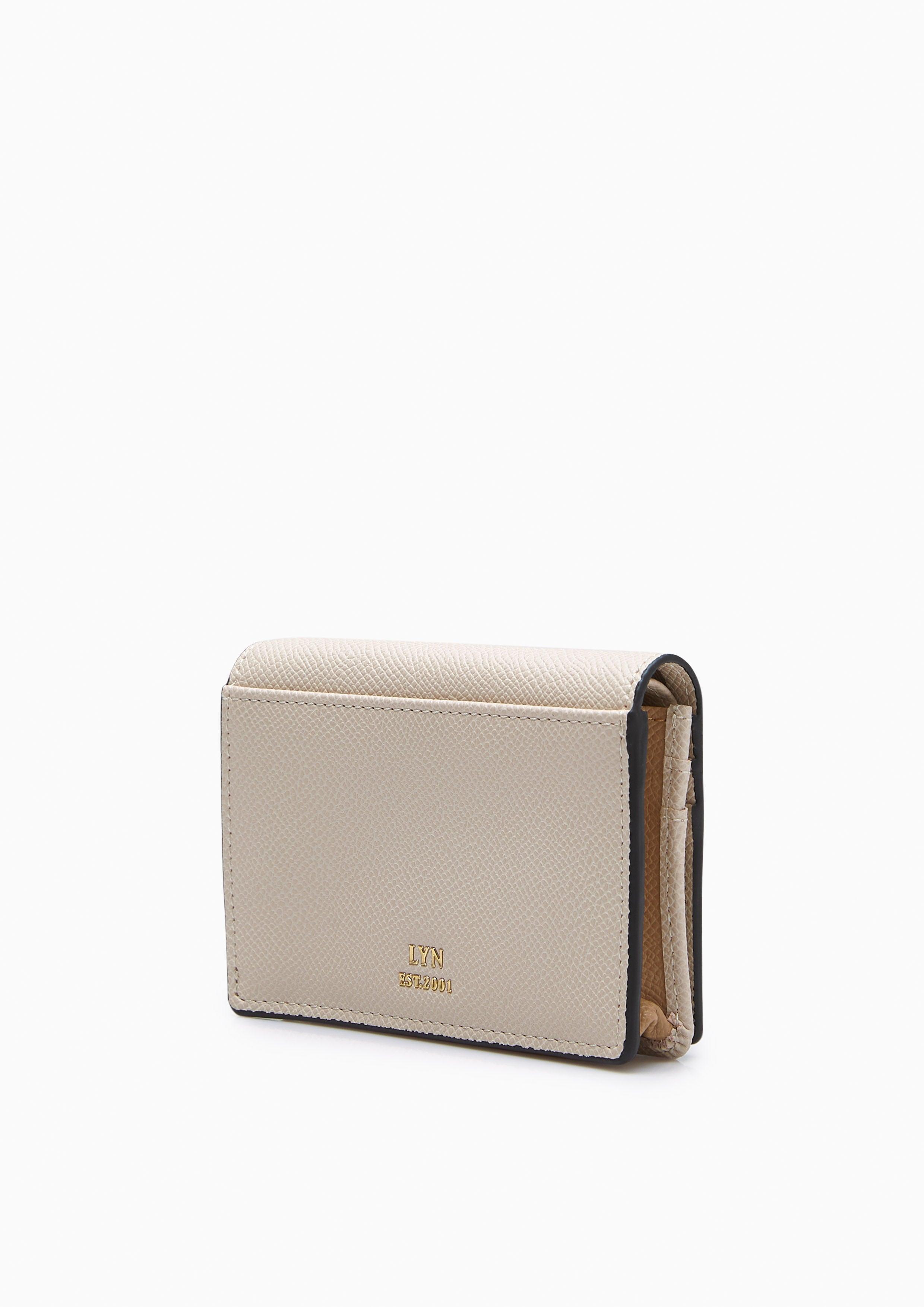 Serenity Short Wallet Beige - Lyn TH