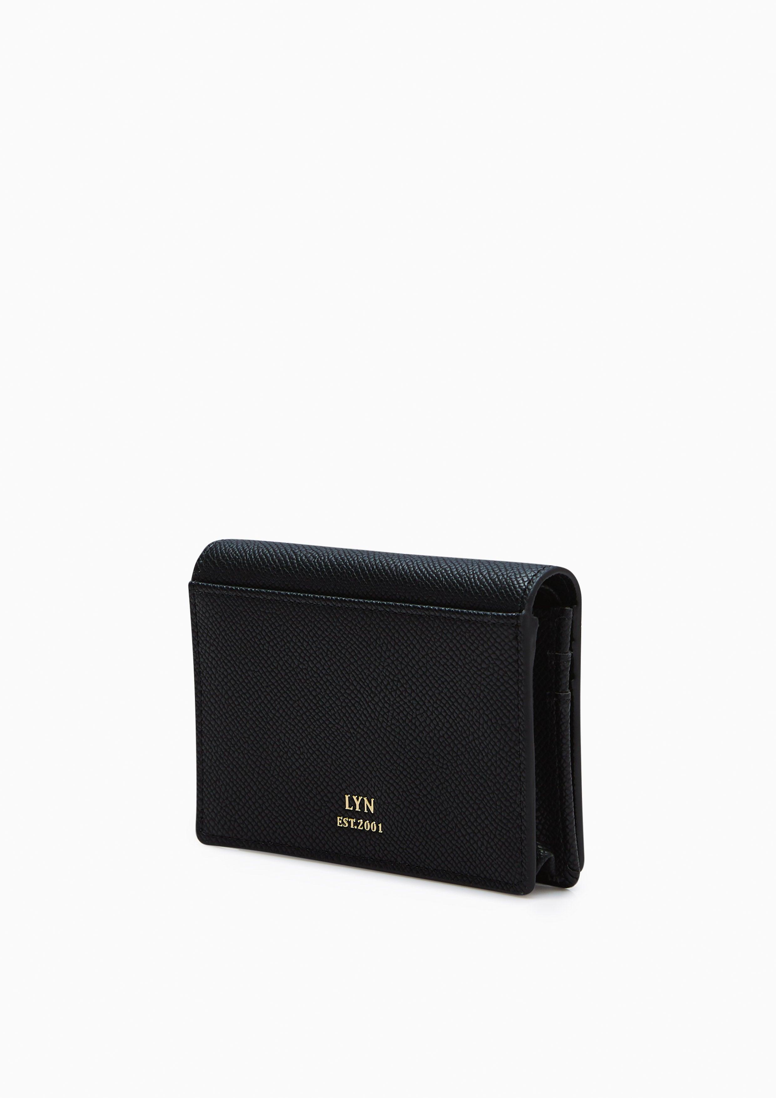 Serenity Short Wallet Black - Lyn TH