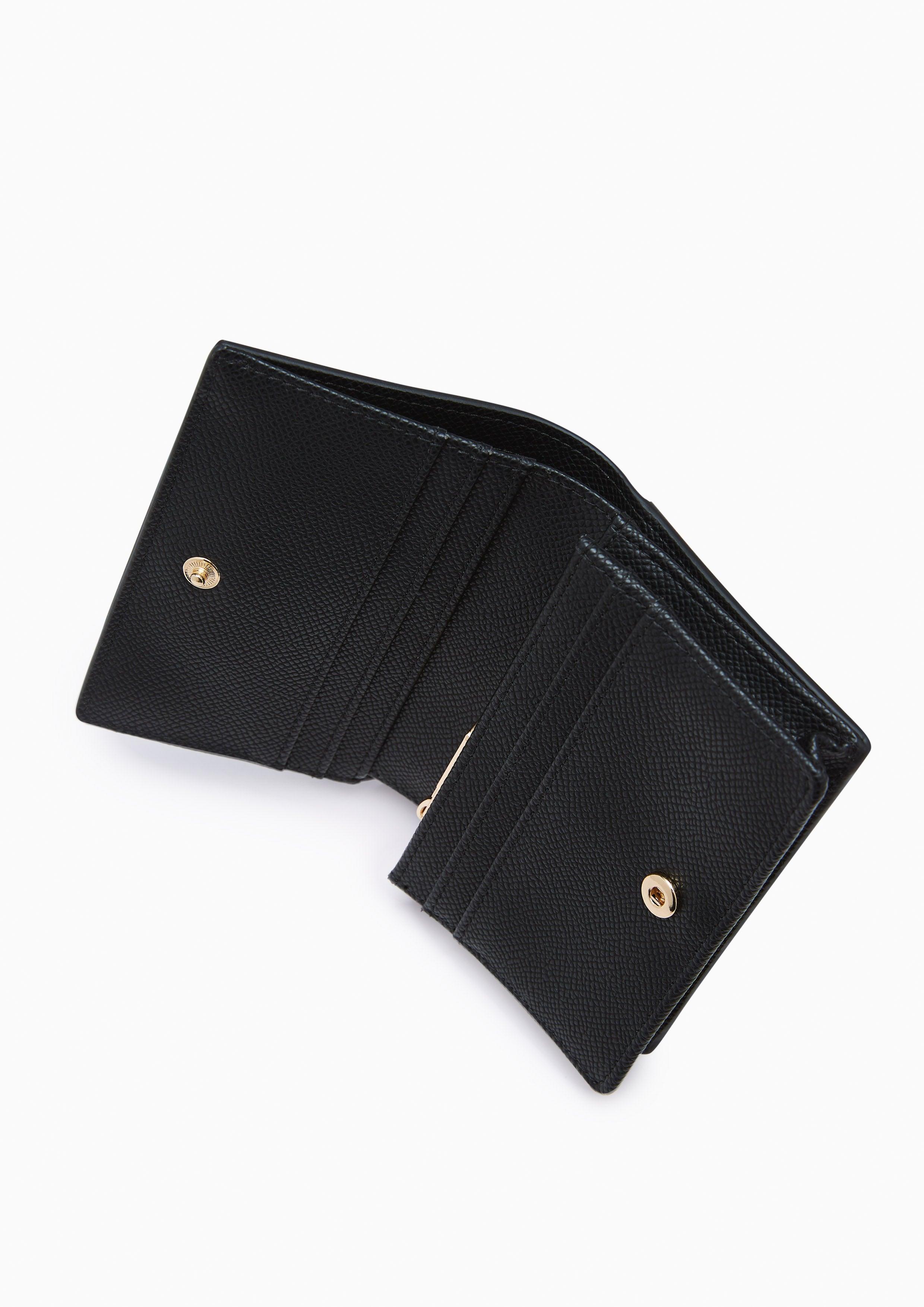 Serenity Short Wallet Black - Lyn TH