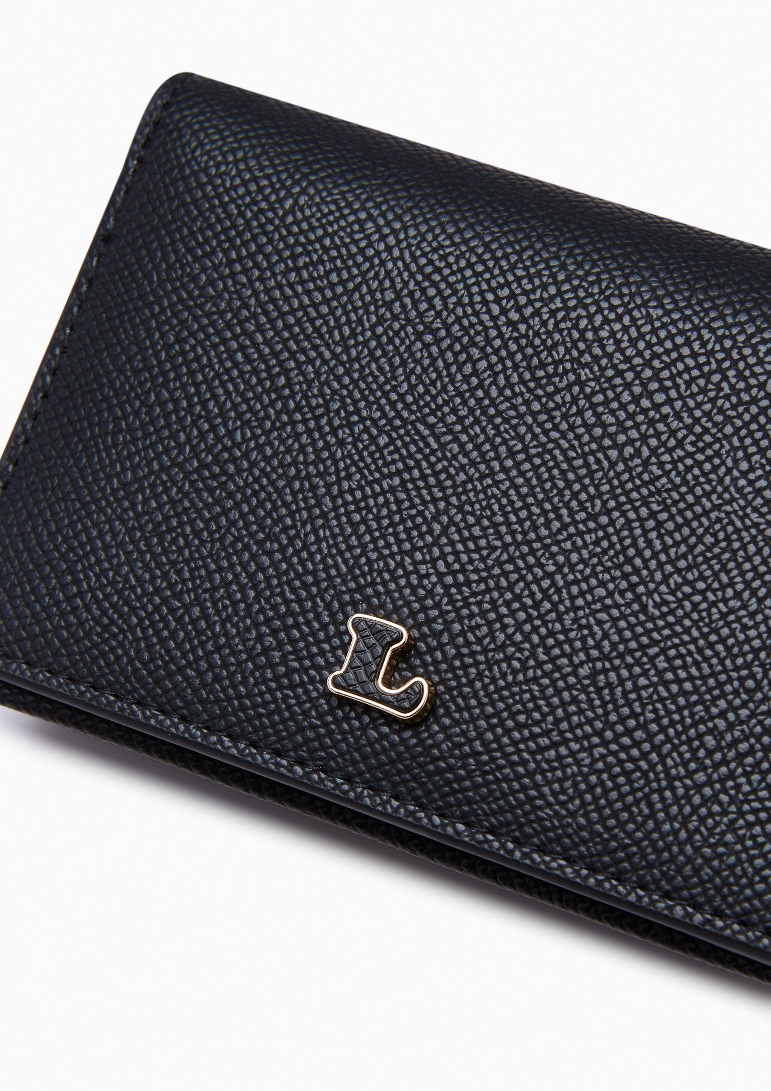 Serenity Short Wallet Black - Lyn TH