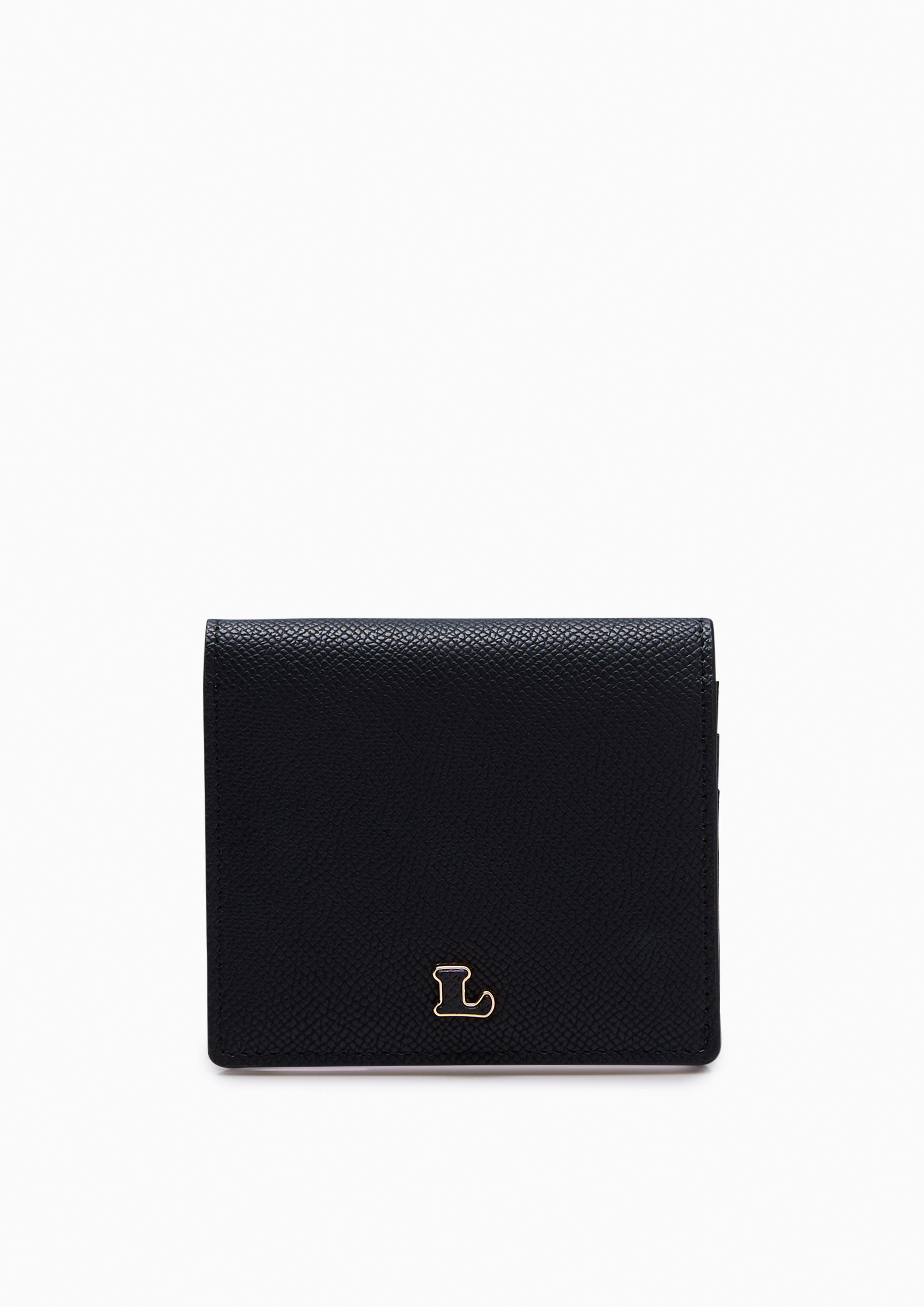 Serenity Flap Card Holder Black - Lyn TH