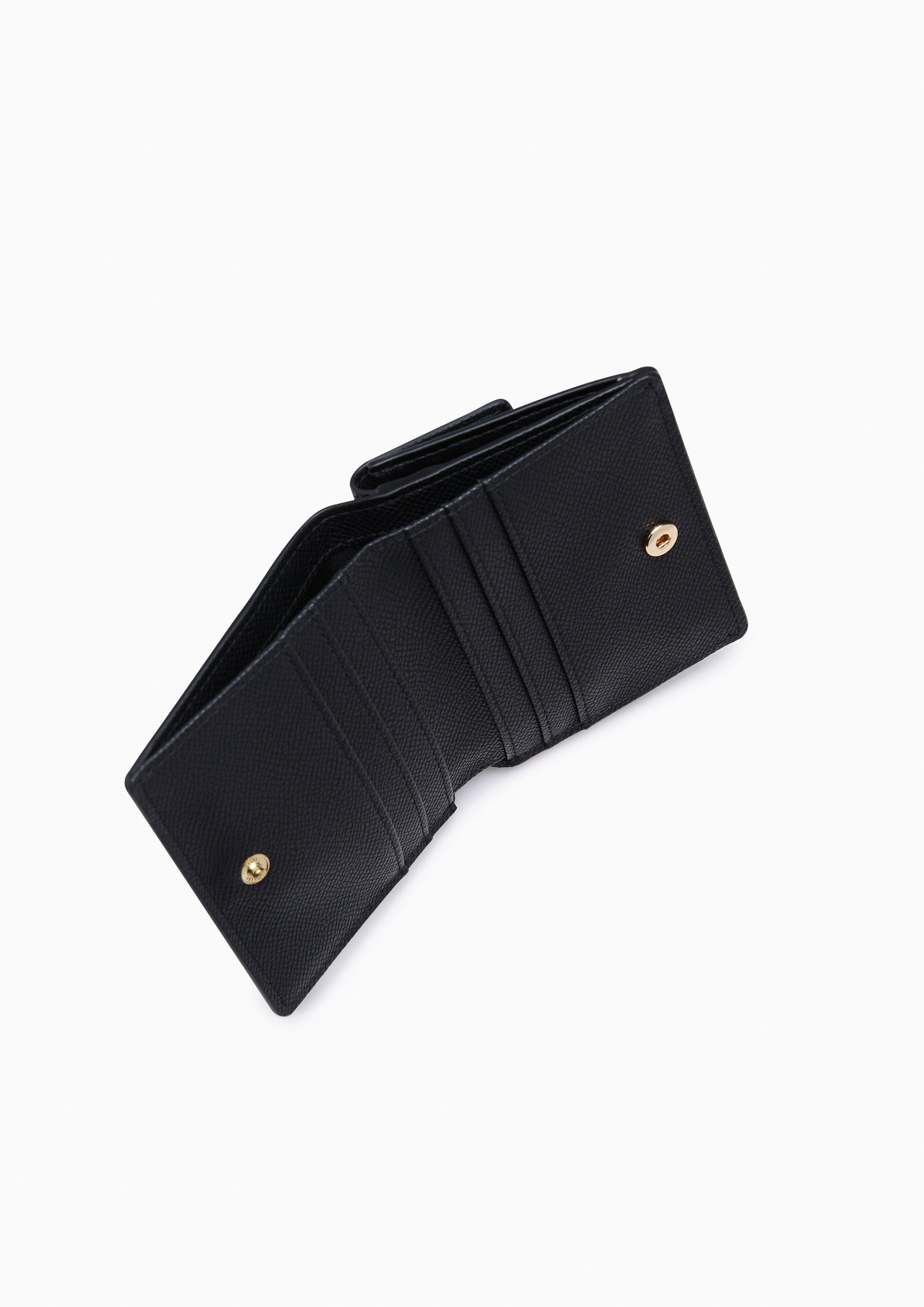 Serenity Flap Card Holder Black - Lyn TH