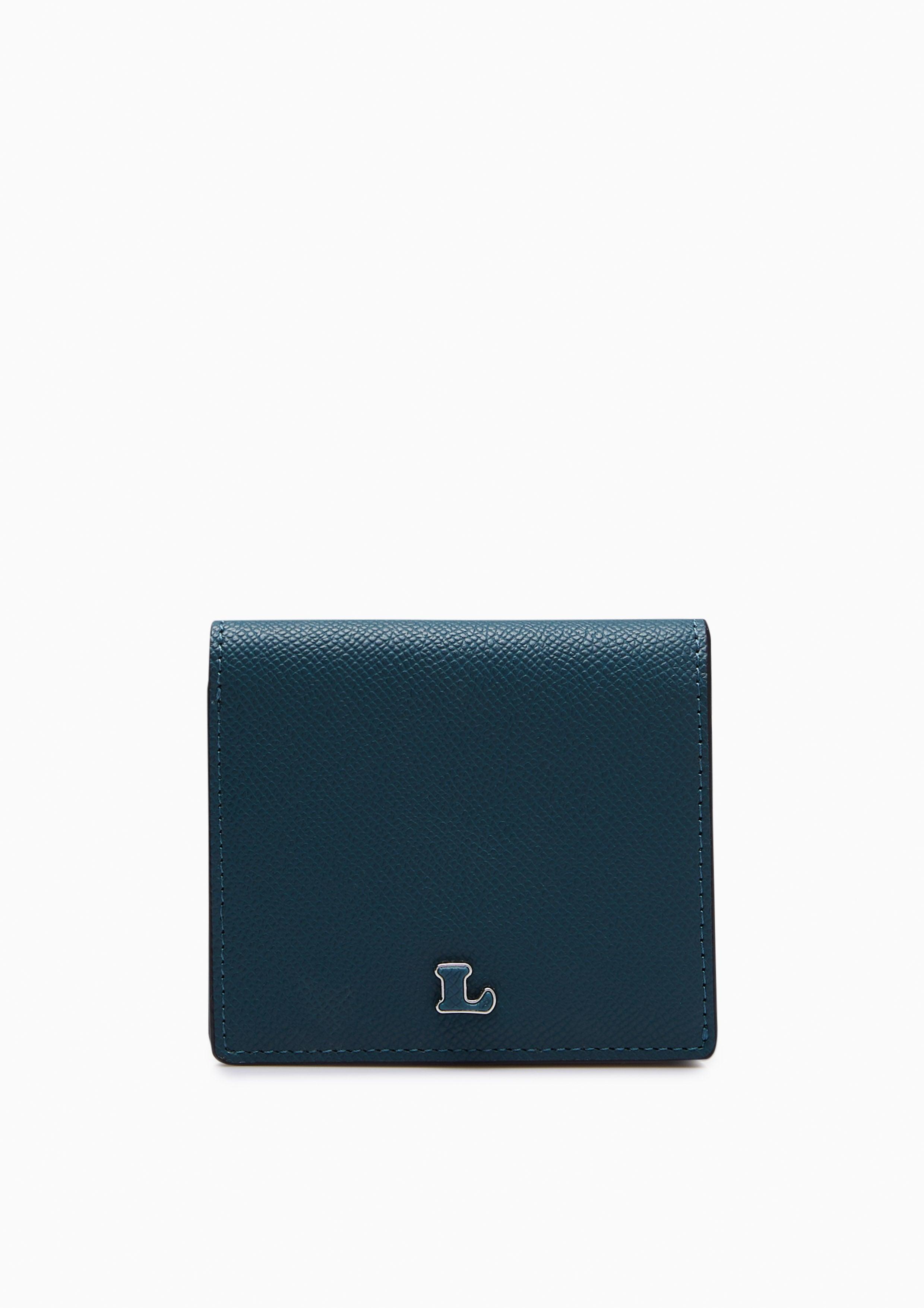 Serenity Flap Card Holder Dark Blue - Lyn TH