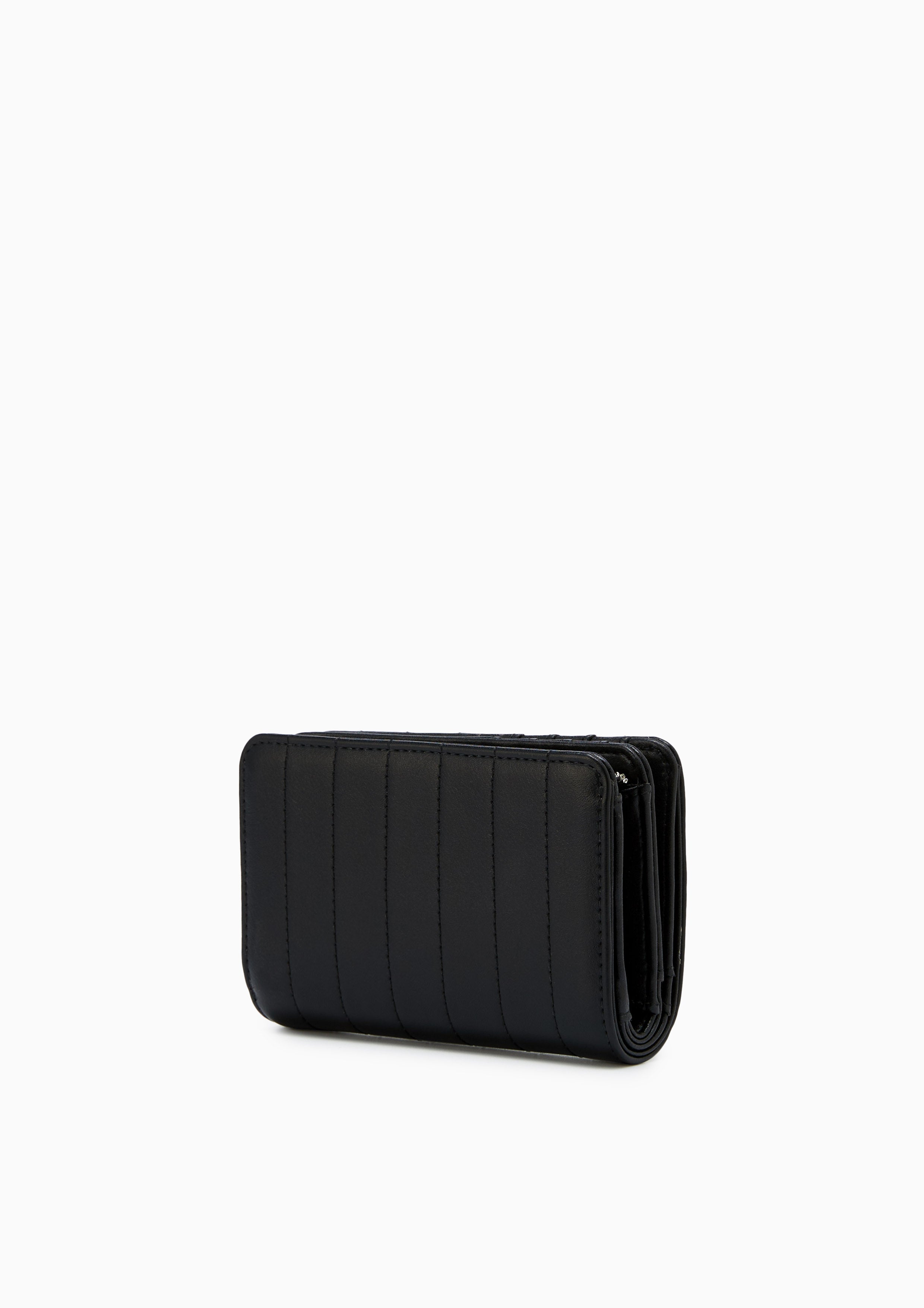 Ll Short Wallet Black - Lyn TH