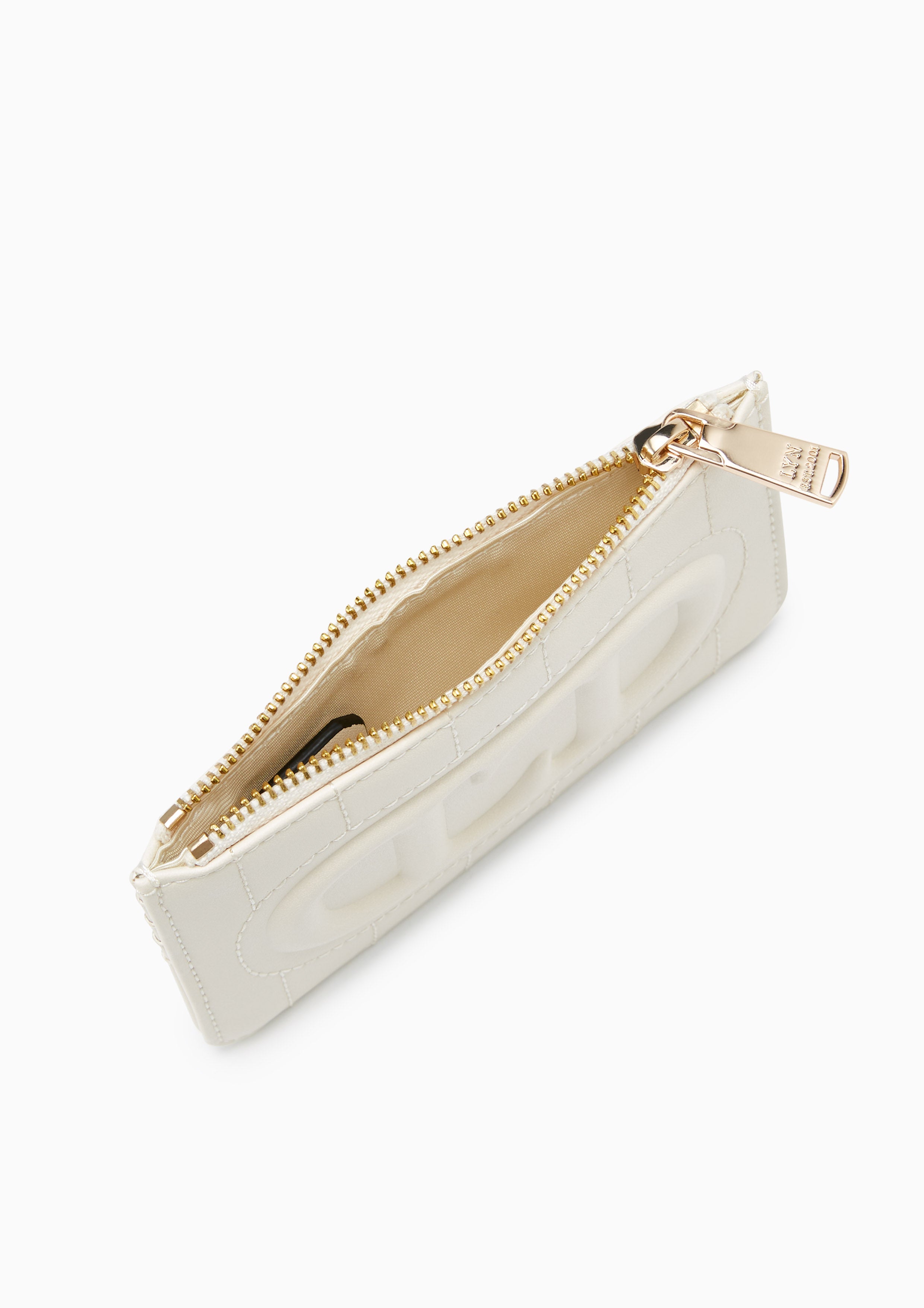 Ll Card Holder Short Wallet Ivory - Lyn TH