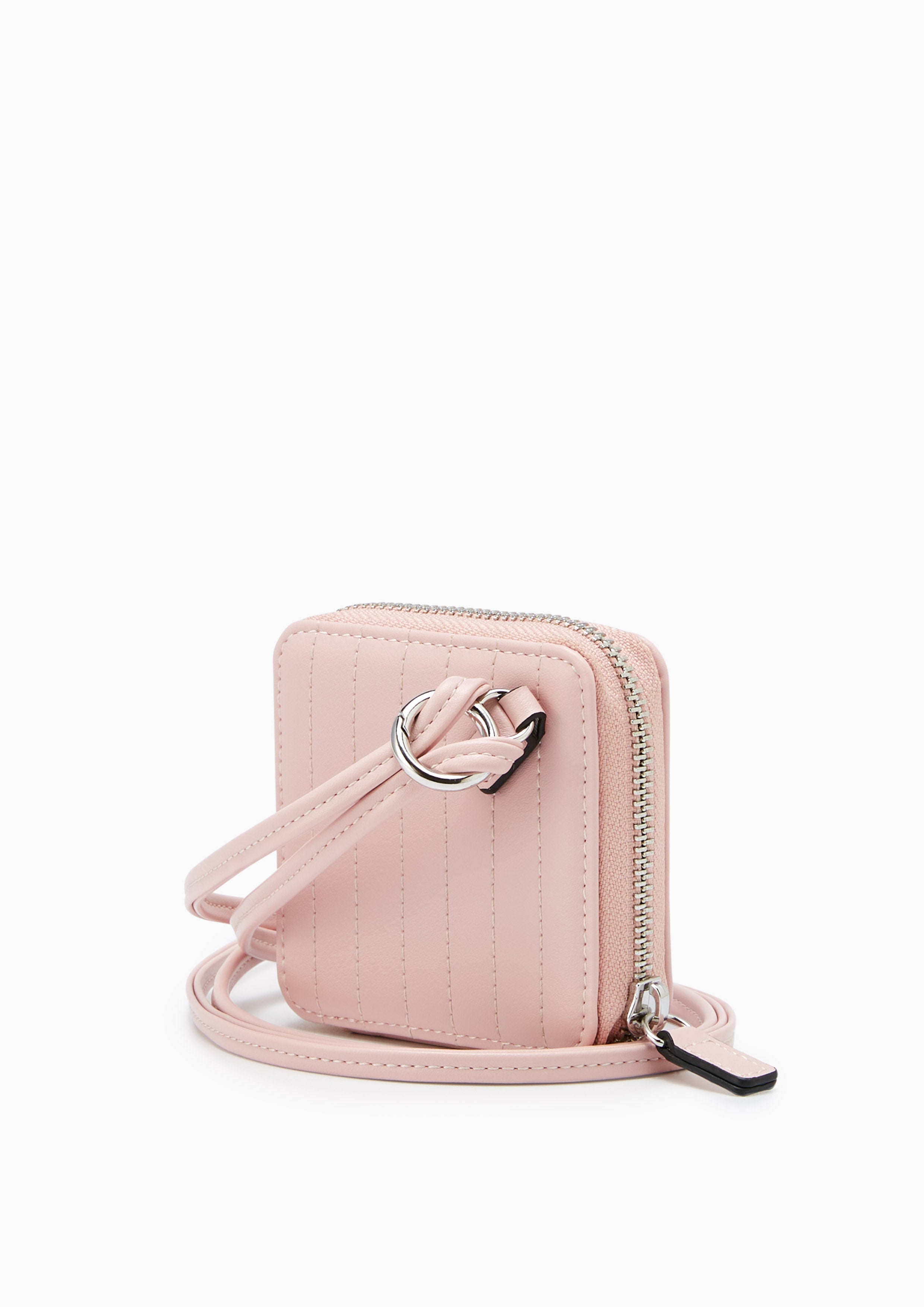 Ll Cube Short Wallet Pink - Lyn TH