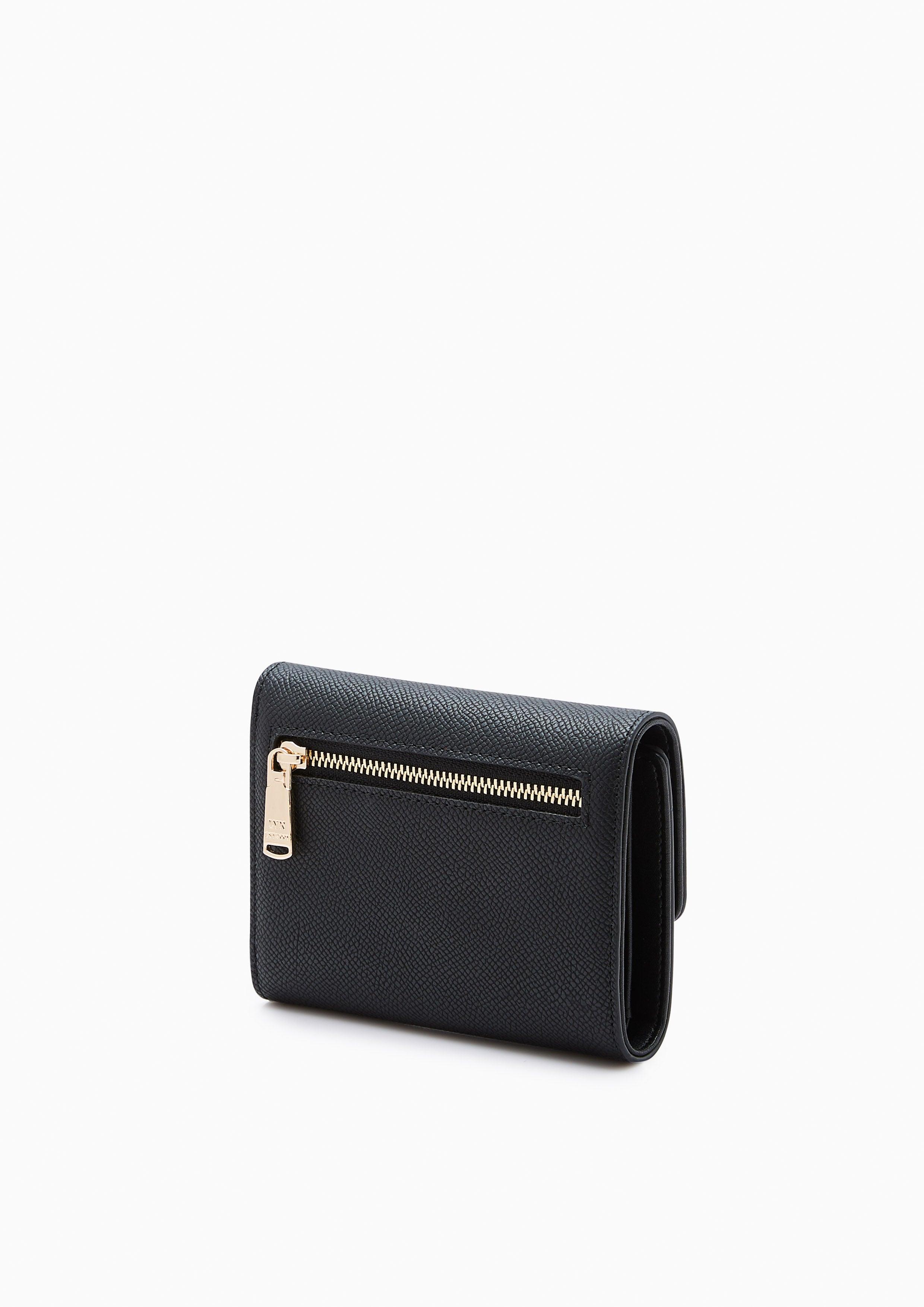 Venus Short Wallet Black