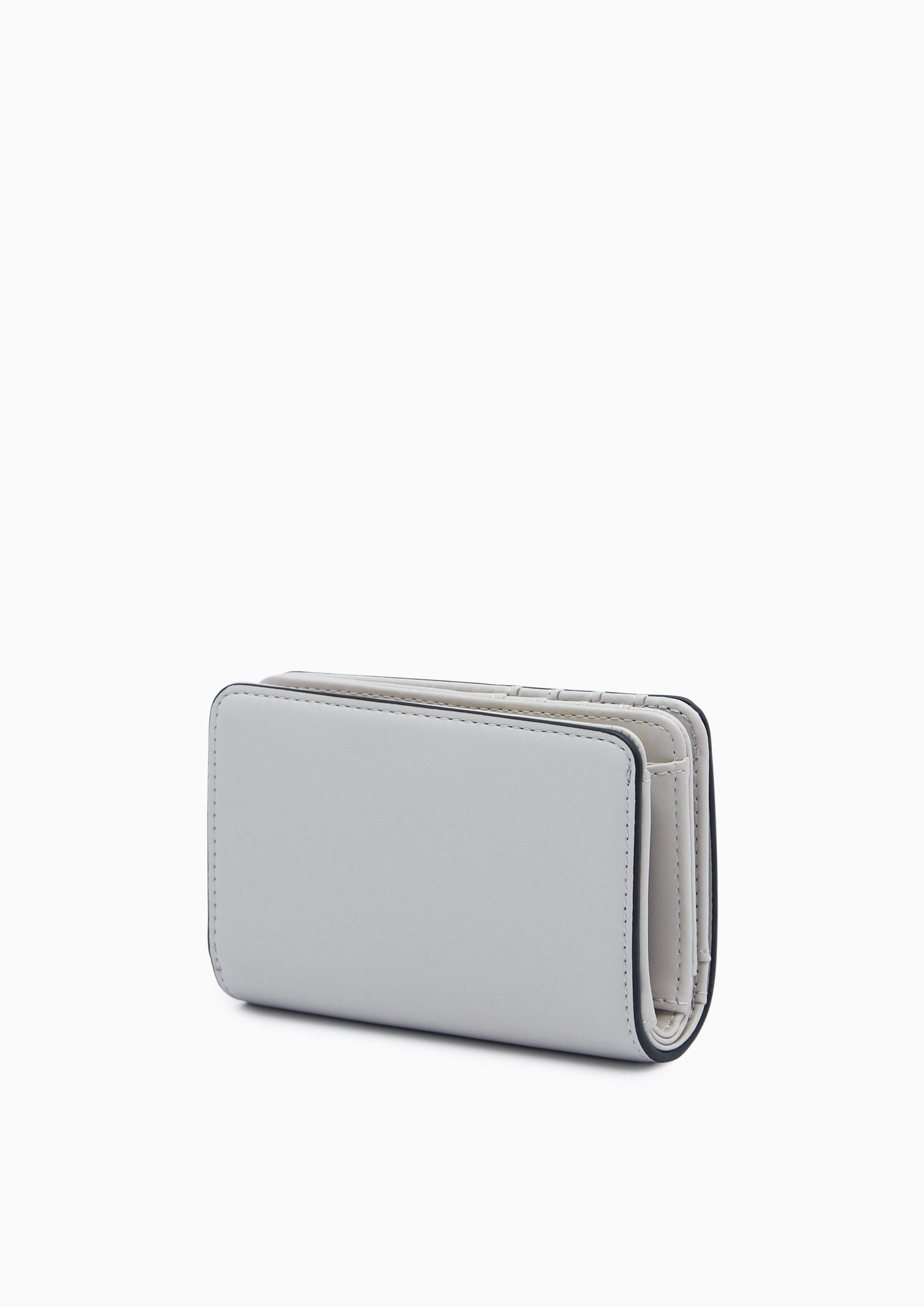 Camille Short Wallet Light Grey - Lyn TH