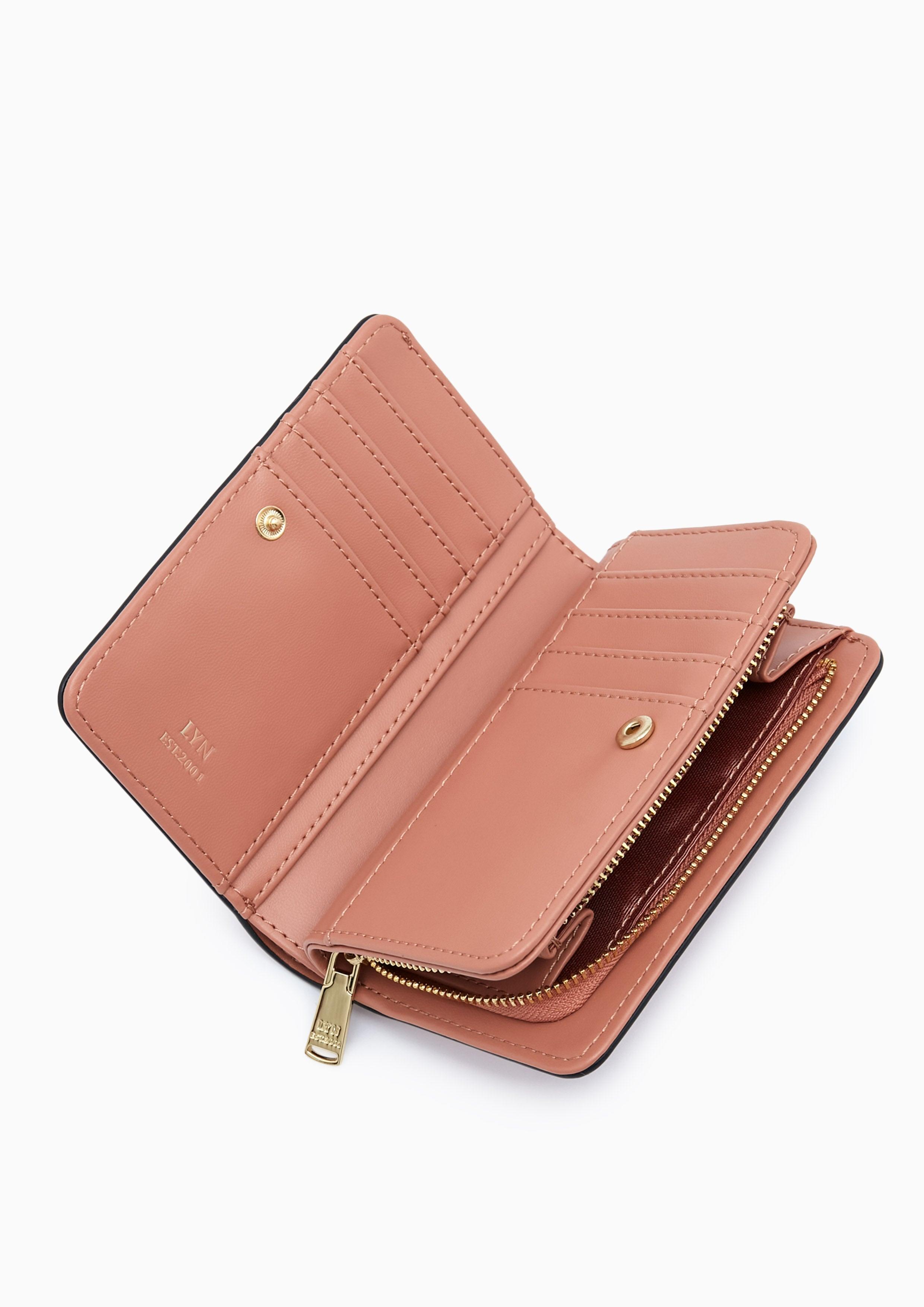 Camille Short Wallet Orange - Lyn TH