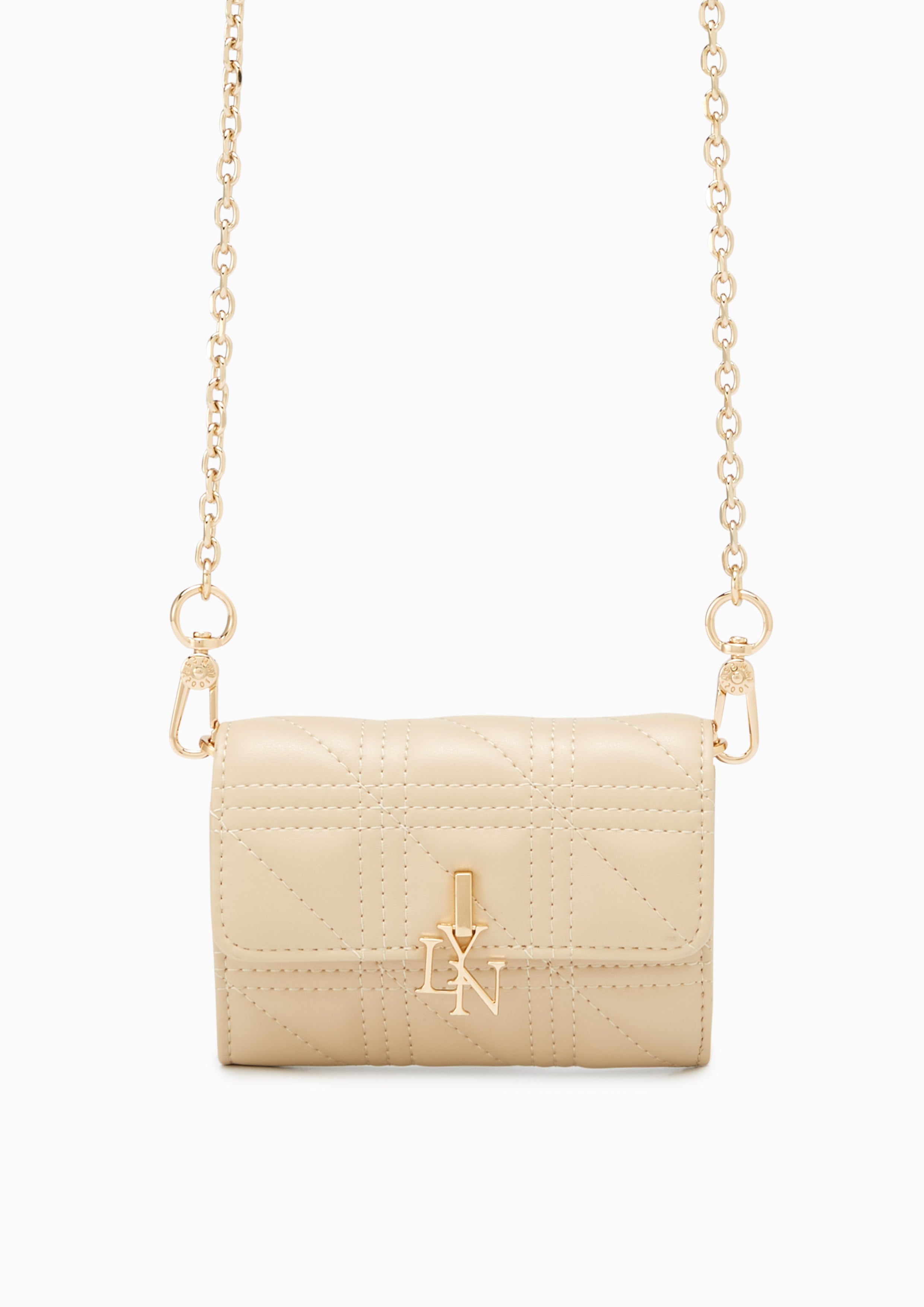 Aurelia Wallet On Chain Beige - Lyn TH