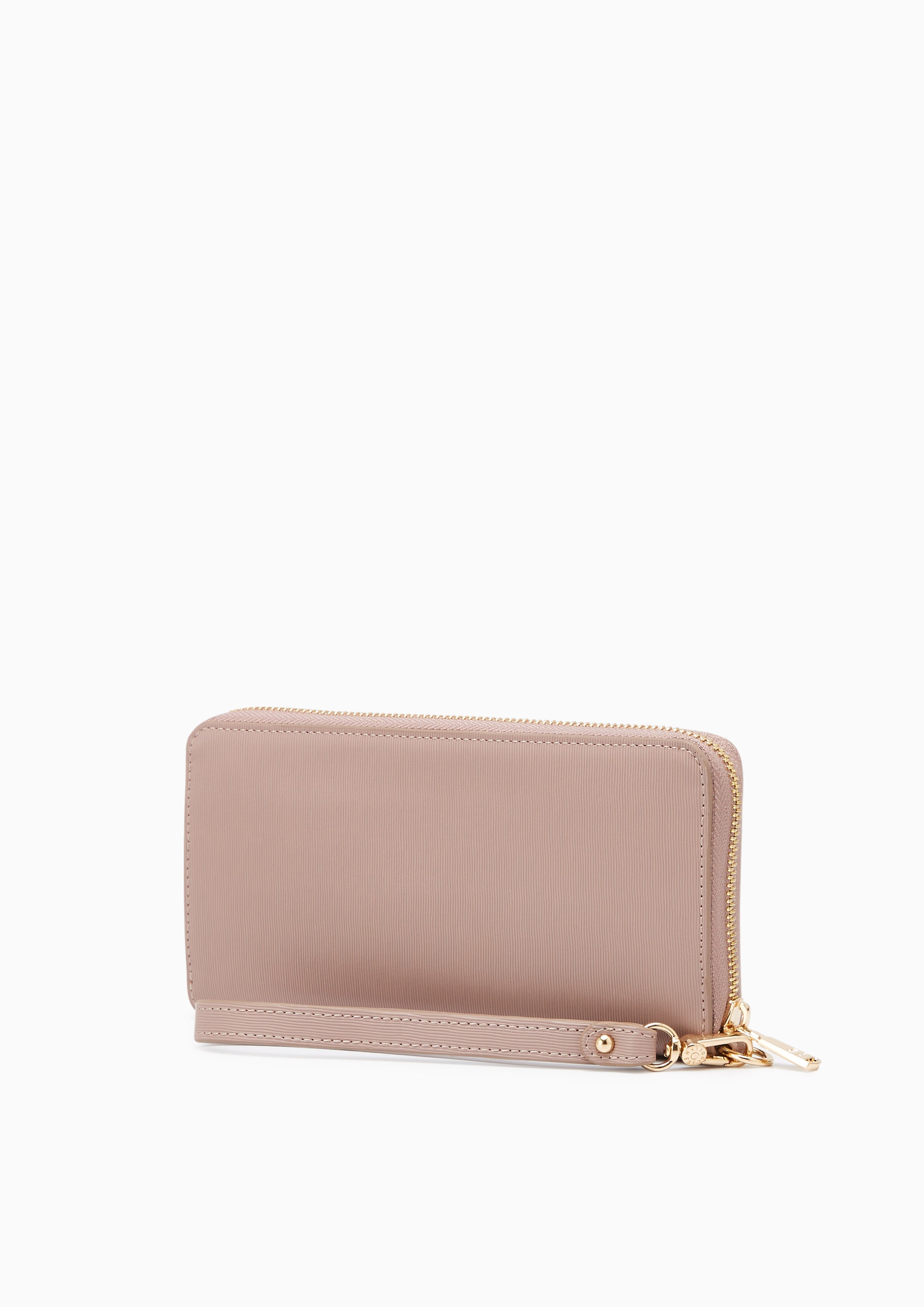 Essential Coin Con Plain Long Wallet Purple